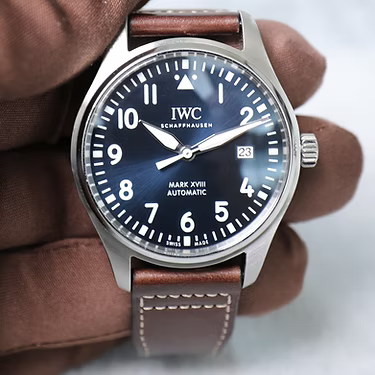IWC Pilot- Blue Dial - 40mm