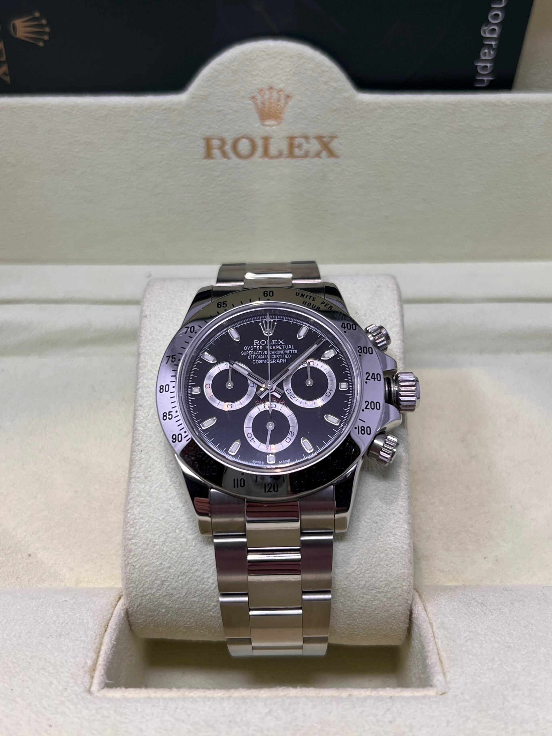 Daytona Acciaio Nero 40mm