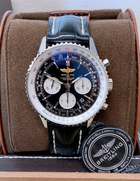 Breitling Navitimer black dial 43mm