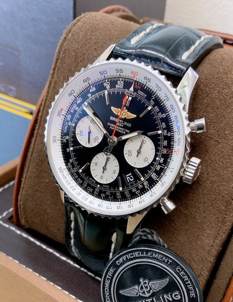 Breitling Navitimer black dial 43mm