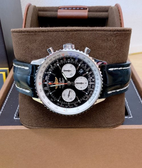 Breitling Navitimer black dial 43mm