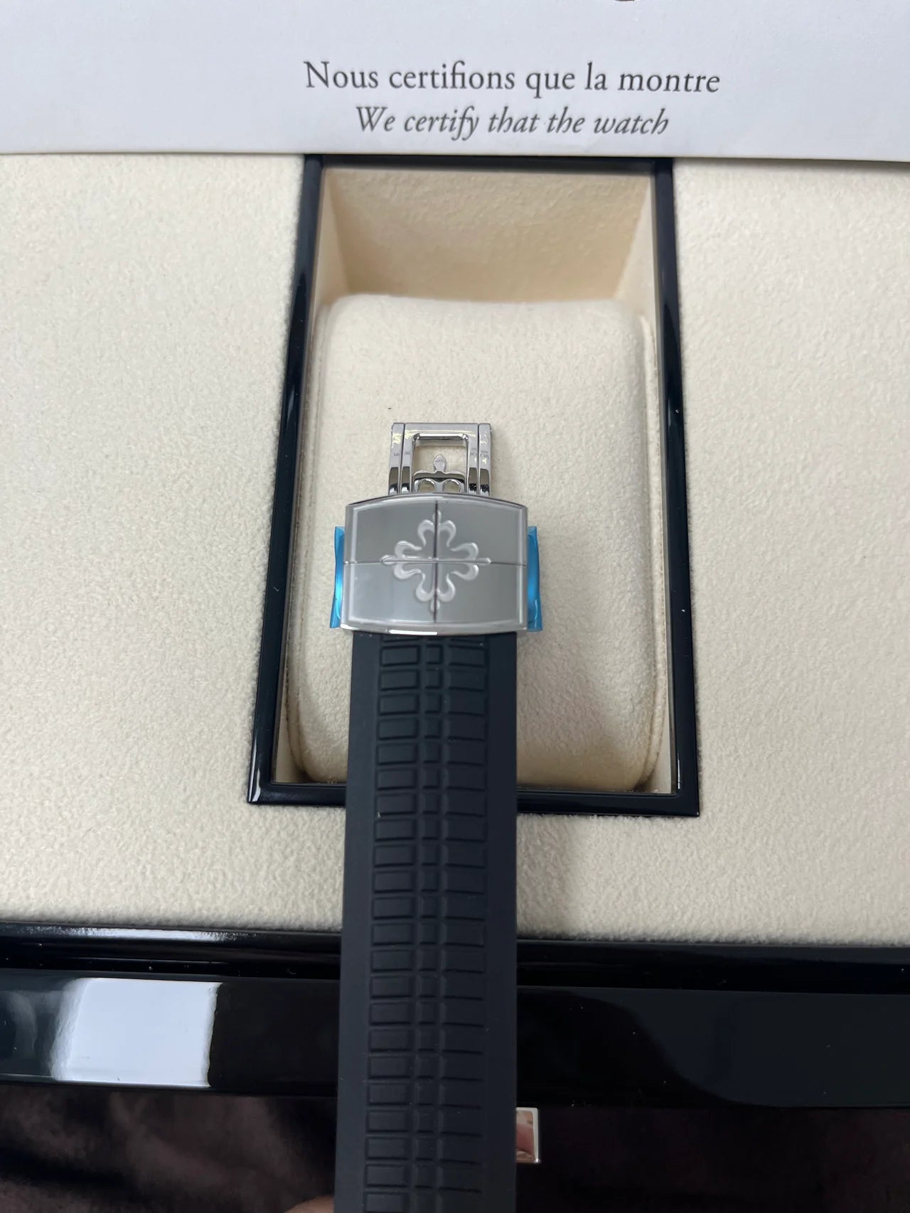 Patek Aquanaut nero