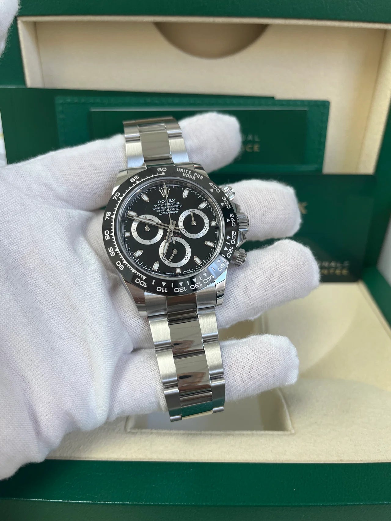 Daytona 40mm ceramica Nero