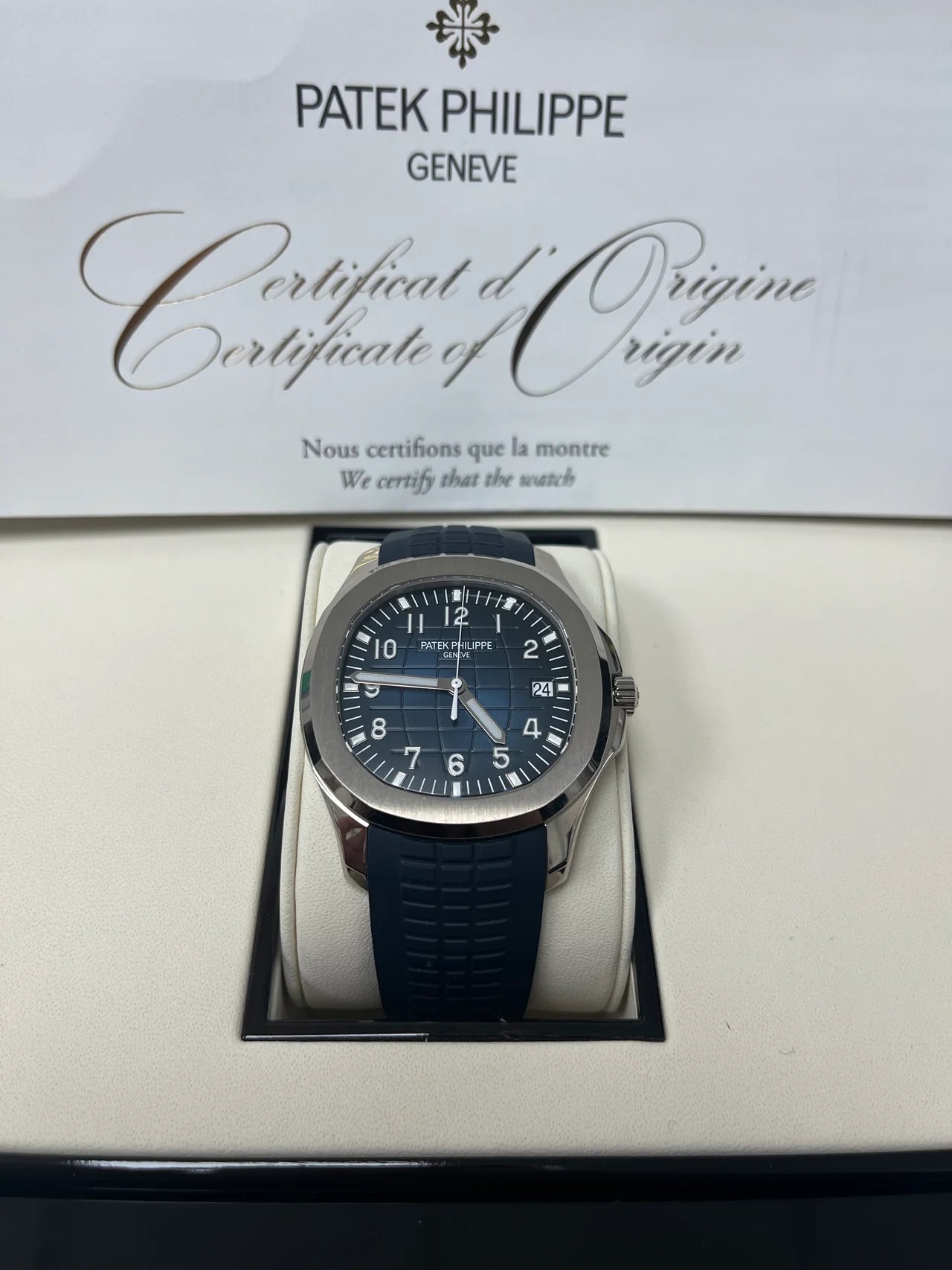Patek Aquanaut Blu