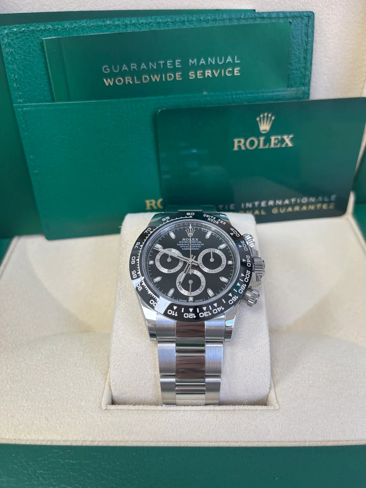 Daytona 40mm ceramica Nero