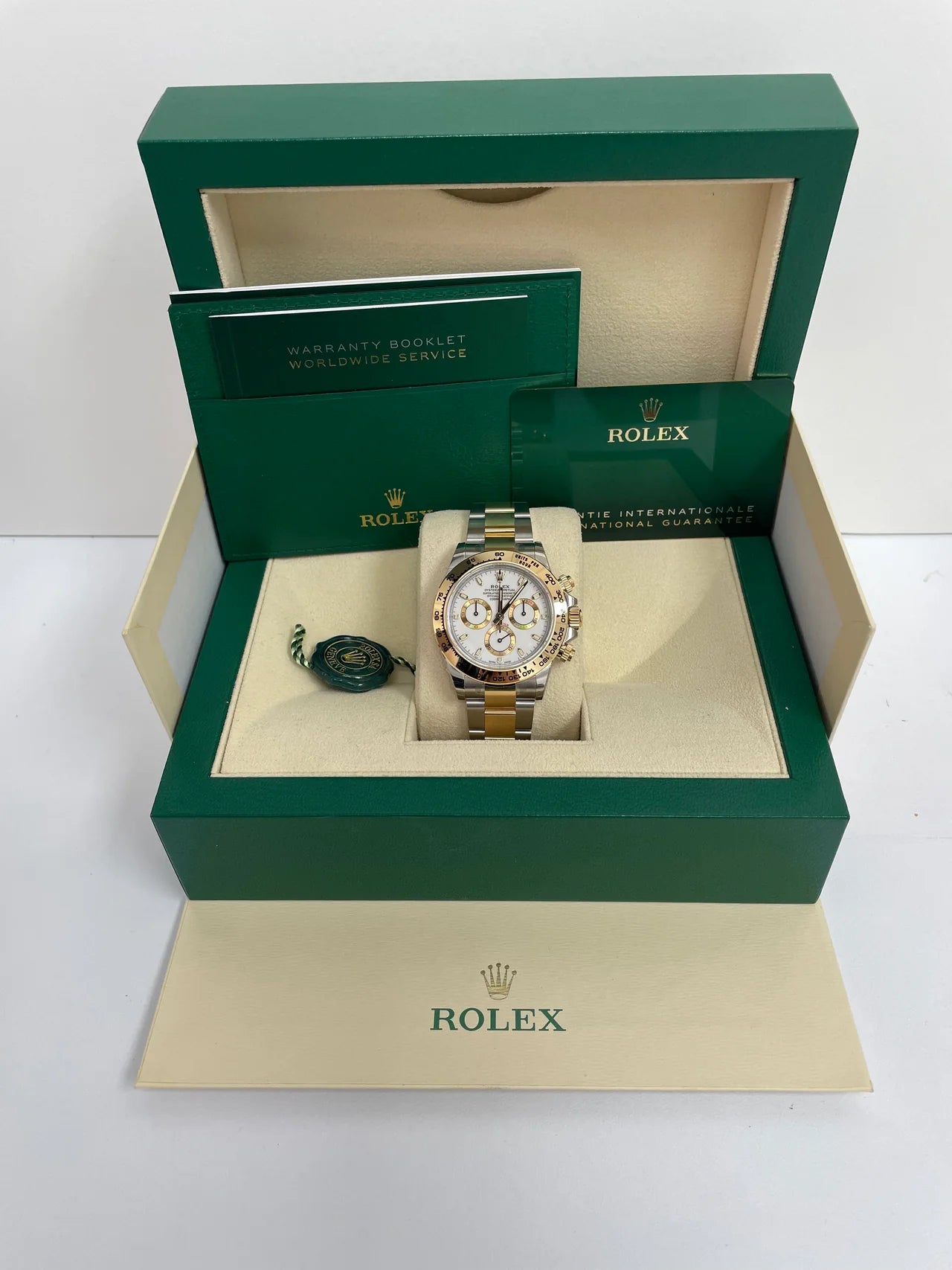 Daytona 40mm Acciao oro giallo bianco