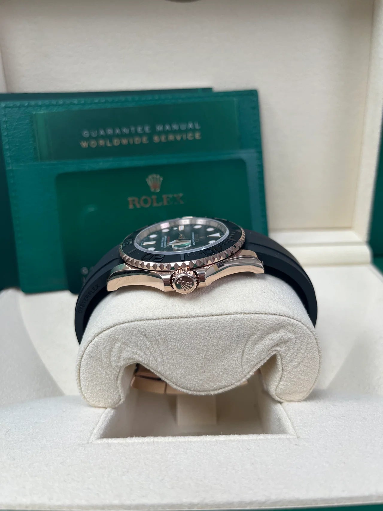 Yacht-Master 40mm Rose Gold- Oysterflex Strap