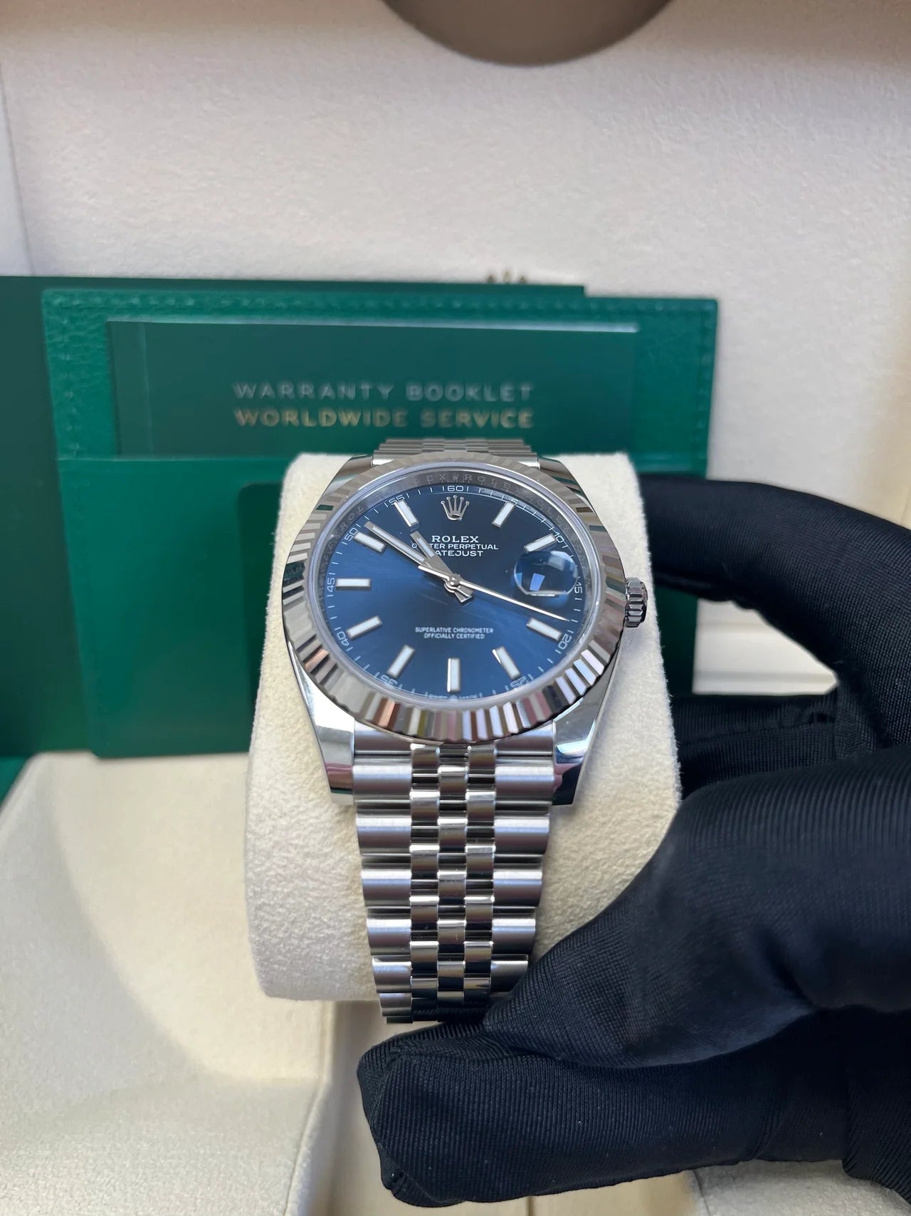 Datejust 41mm Blu Jubilee