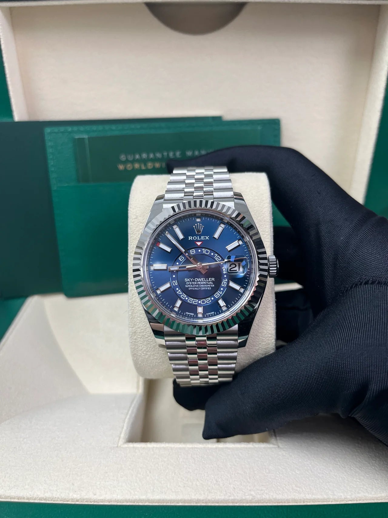 Sky Dweller 42mm Jubilee Blu