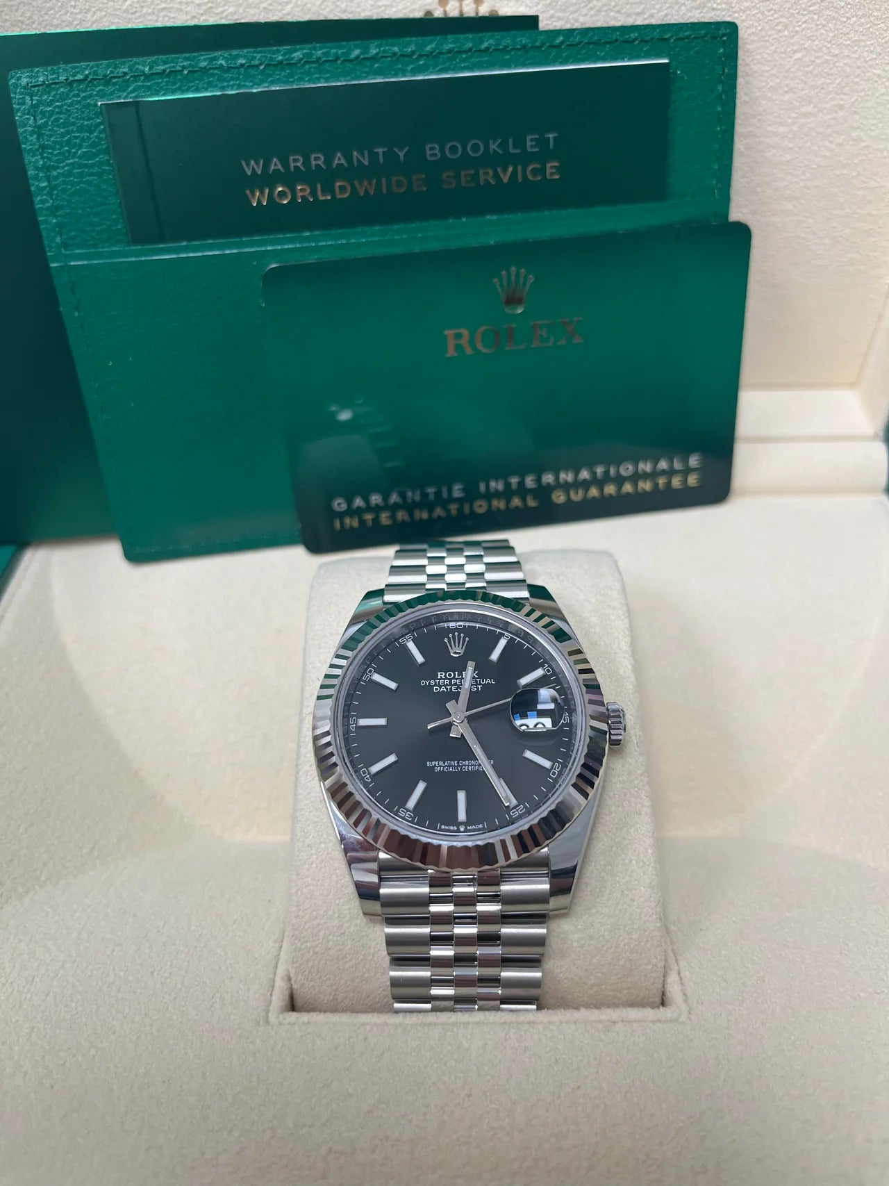 Datejust 41mm nero Jubilee