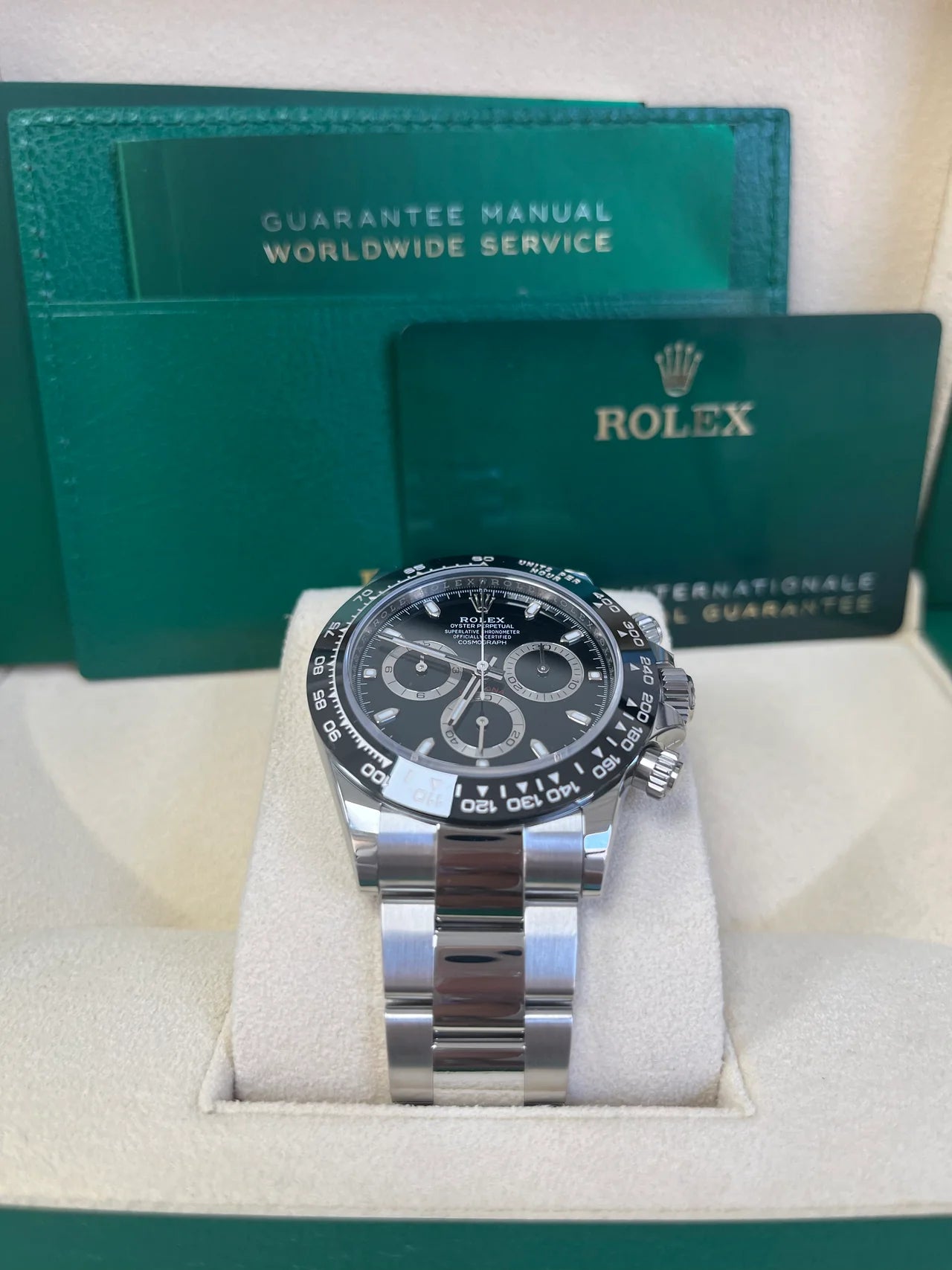 Daytona 40mm ceramica Nero