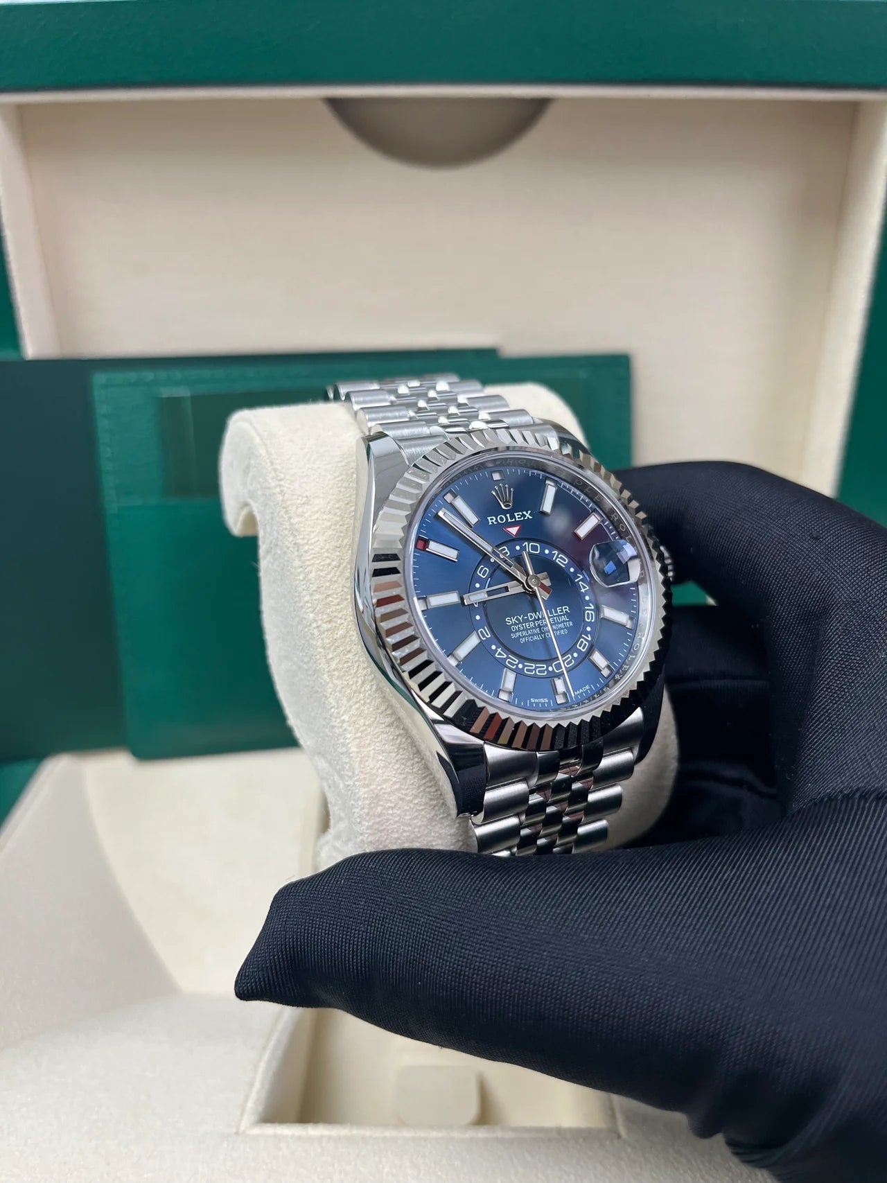 Sky Dweller 42mm Jubilee Blu