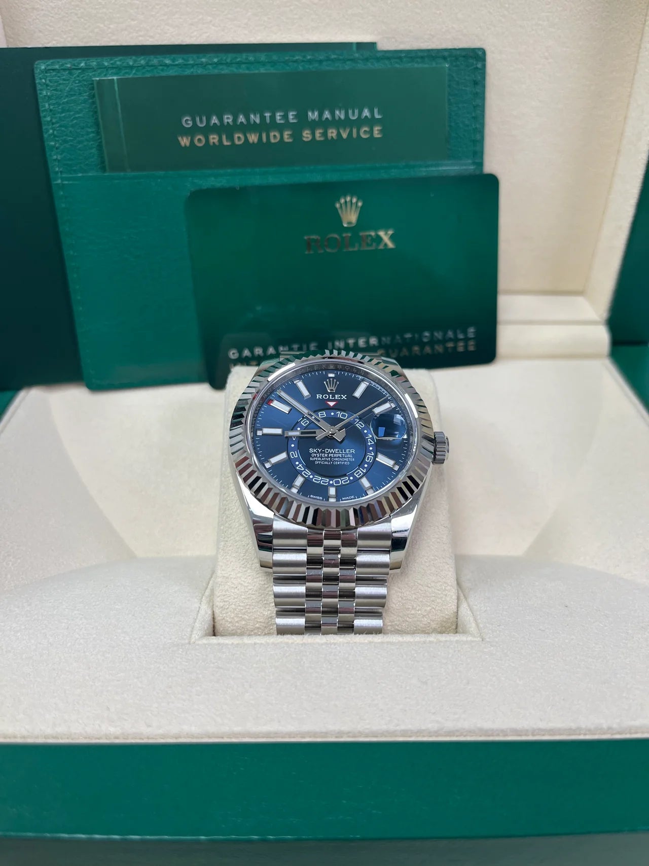 Sky Dweller 42mm Jubilee Blu