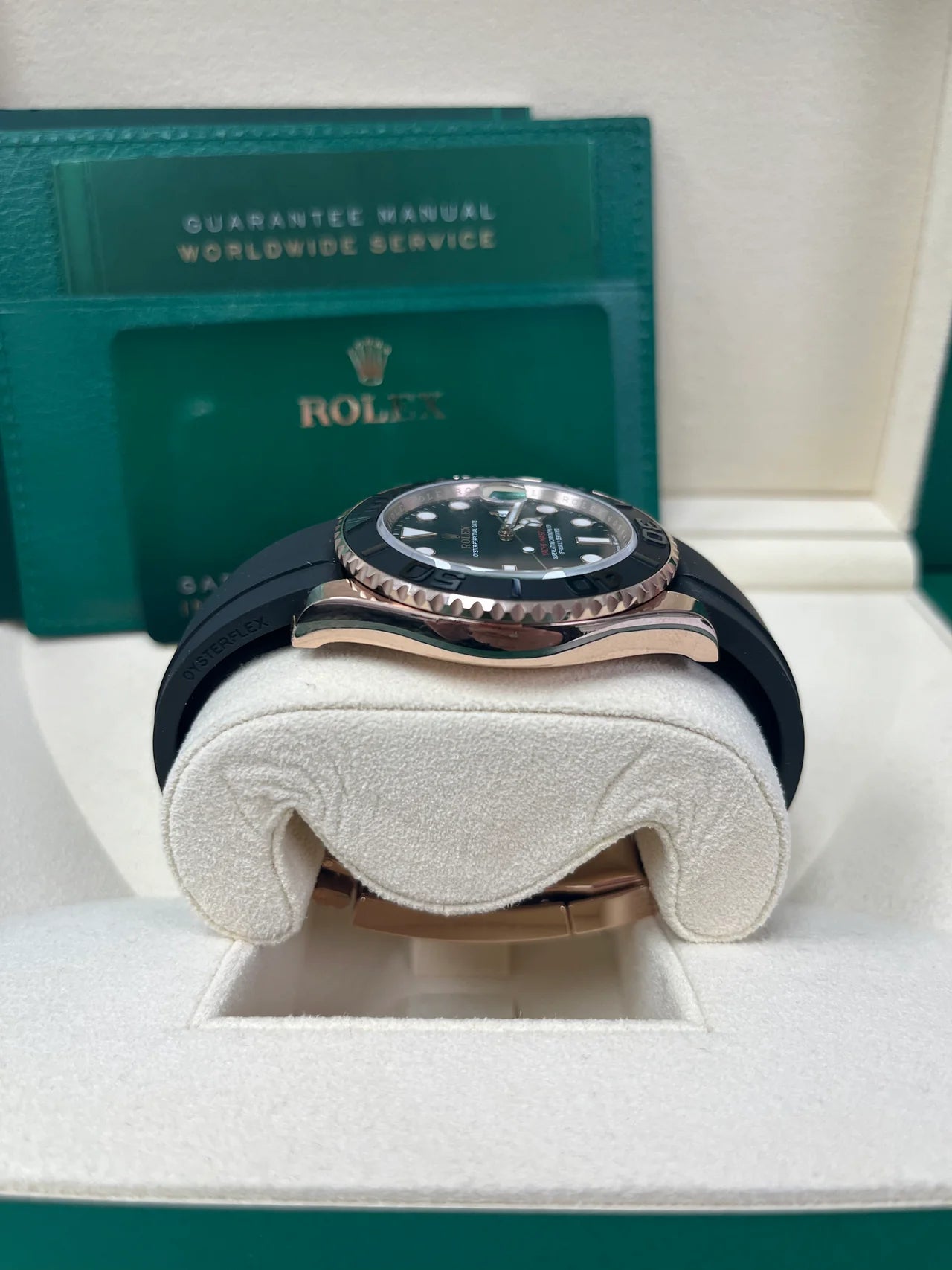 Yacht-Master 40mm Rose Gold- Oysterflex Strap