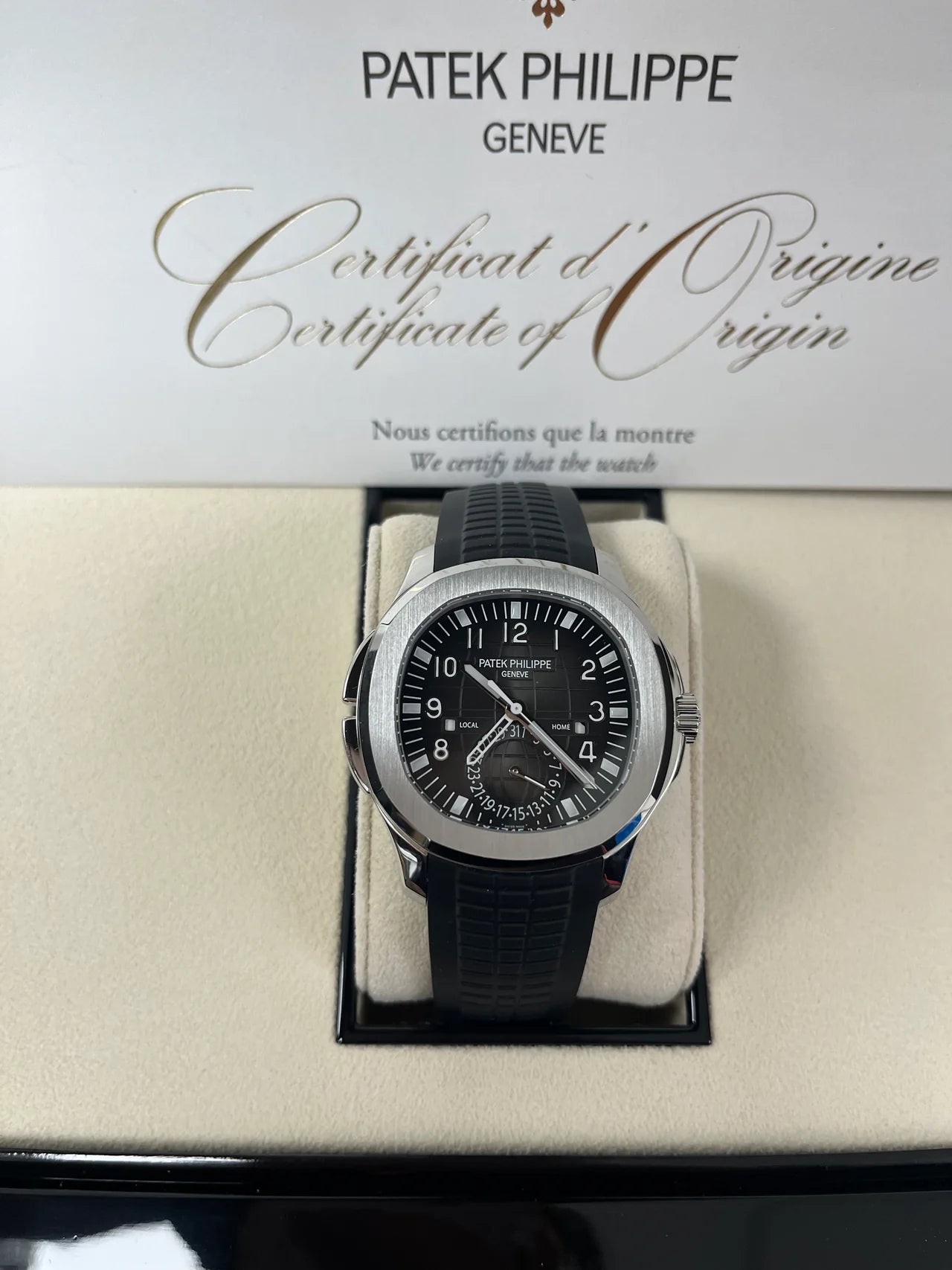 Patek Aquanaut nero