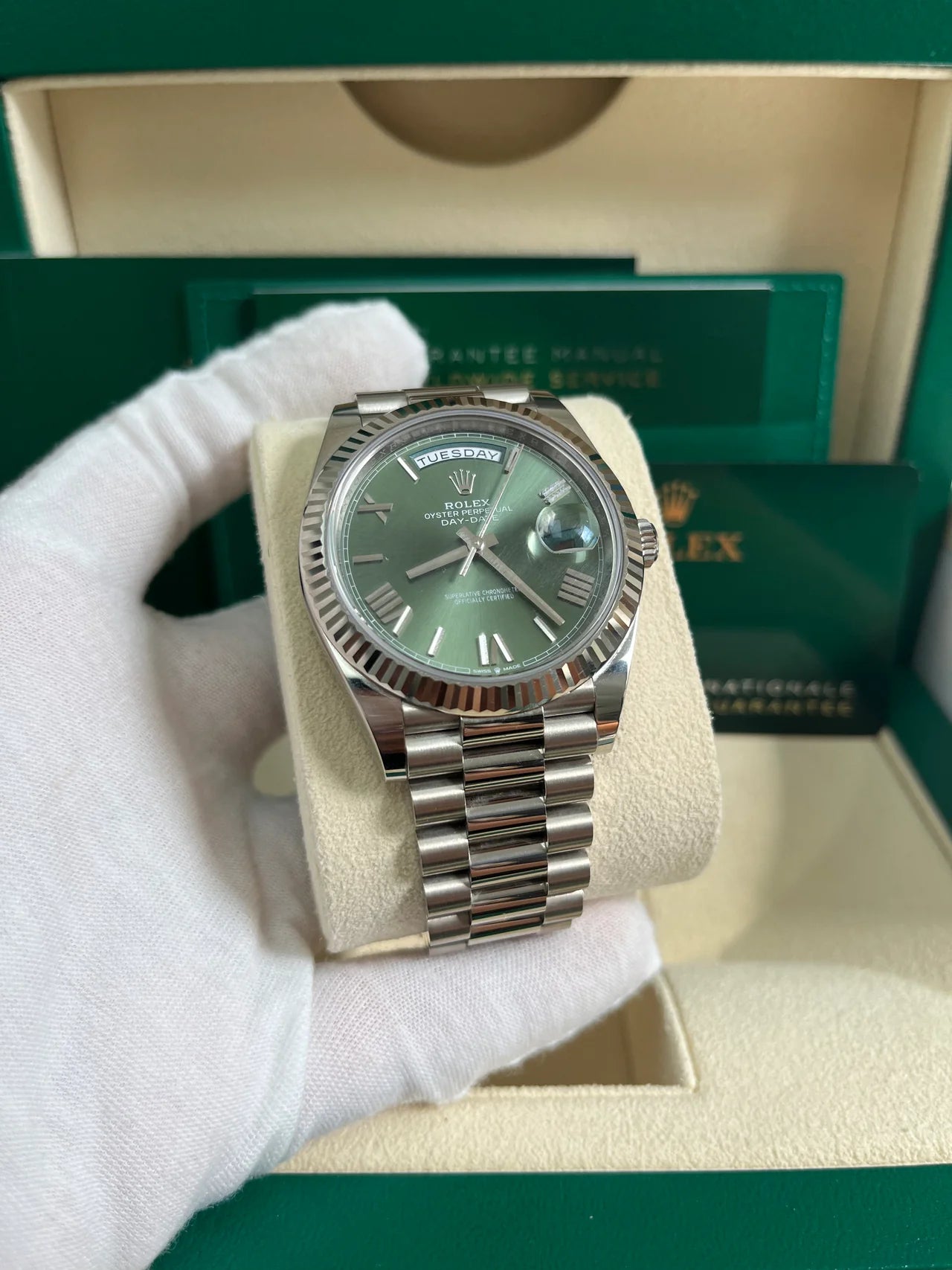 Day Date 40mm verde