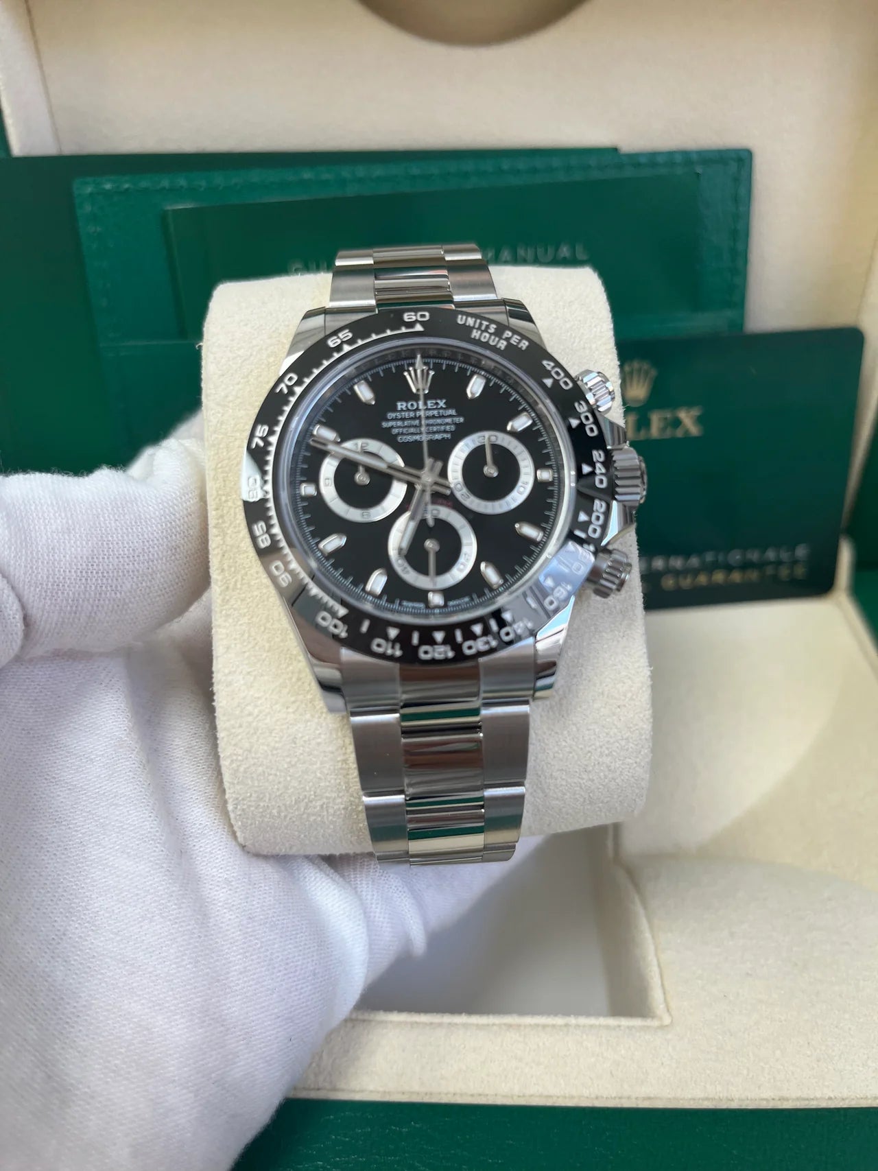 Daytona 40mm ceramica Nero
