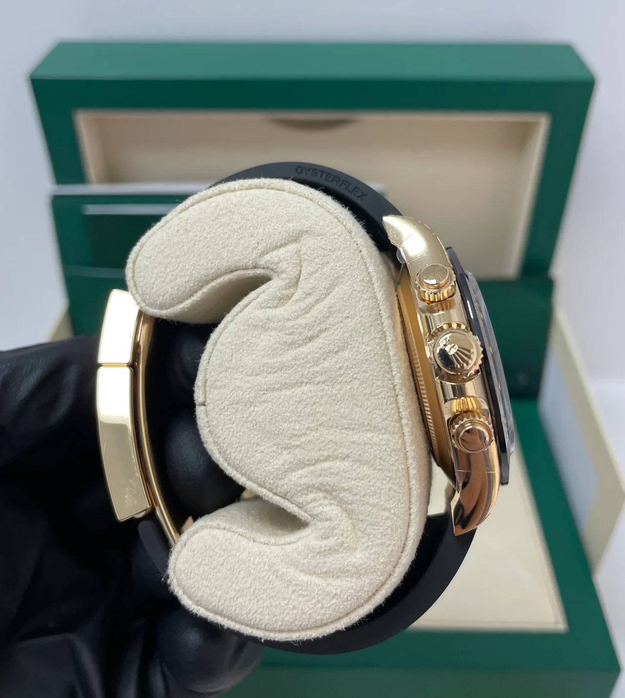 Daytona 40mm Oysterflex Oro giallo