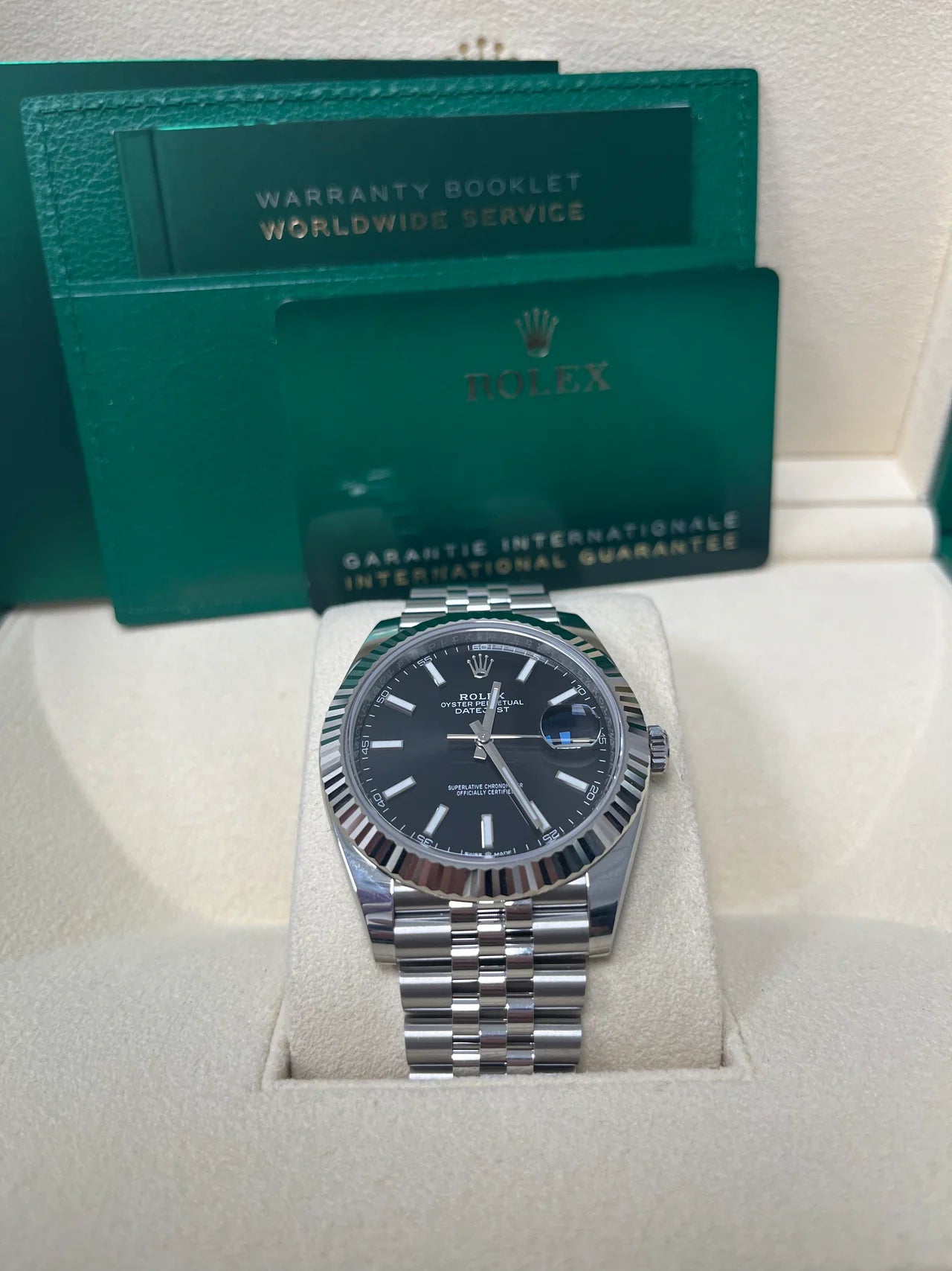 Datejust 41mm nero Jubilee