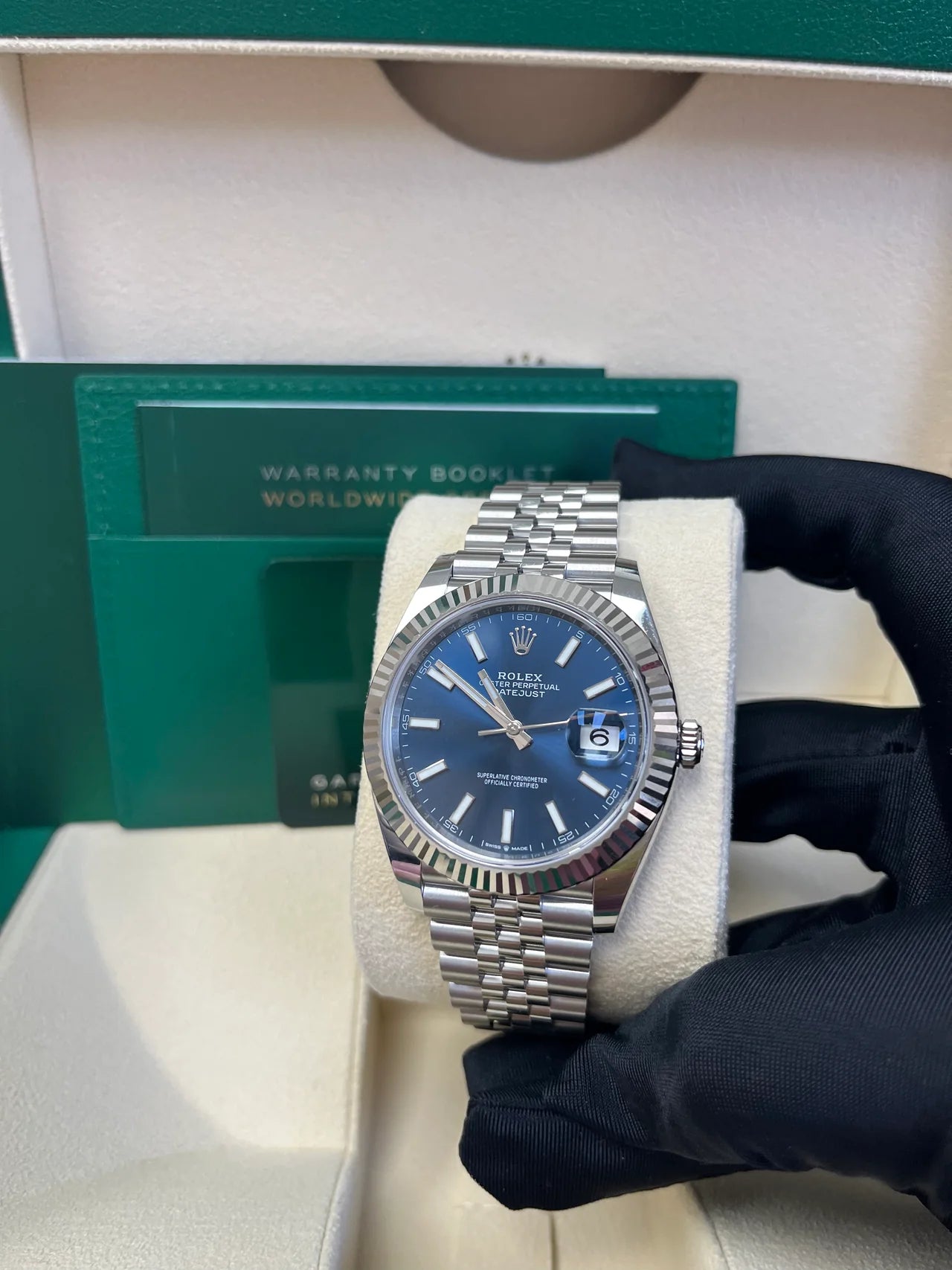 Datejust 41mm Blu Jubilee
