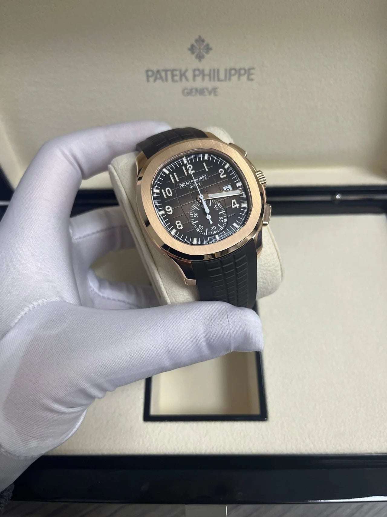 Patek Philippe Aquanaut crono oro rosè