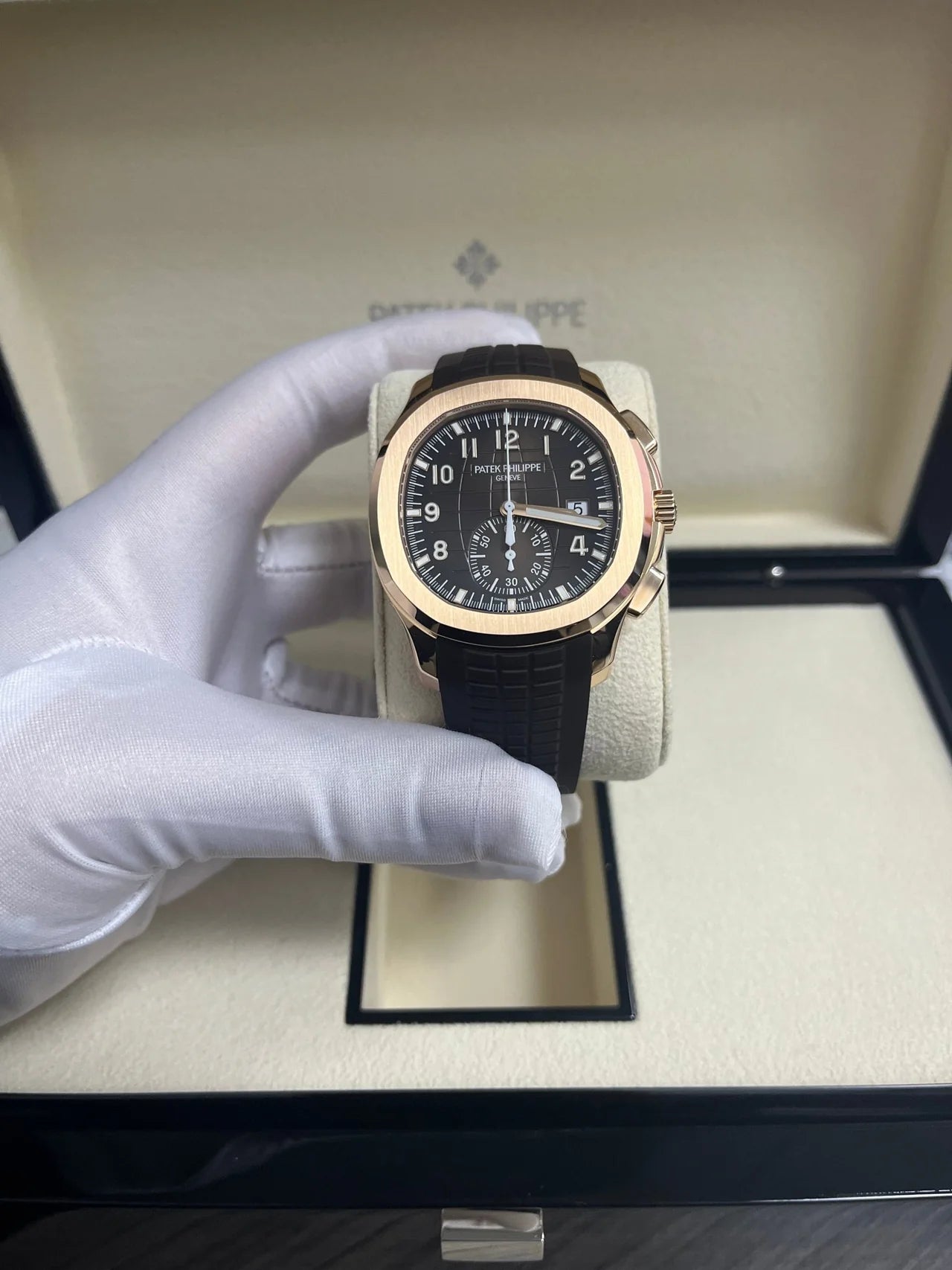 Patek Philippe Aquanaut crono oro rosè