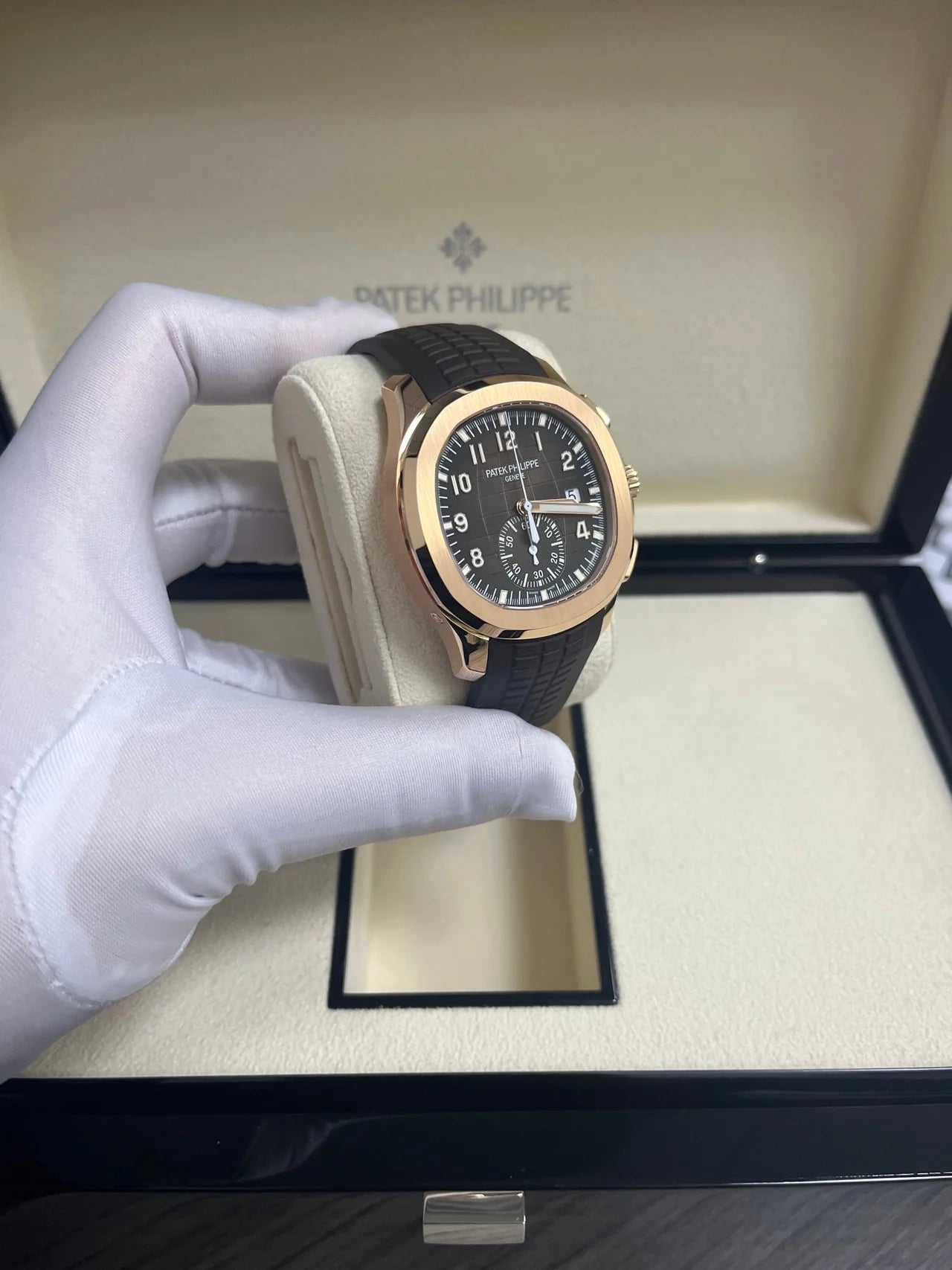 Patek Philippe Aquanaut crono oro rosè