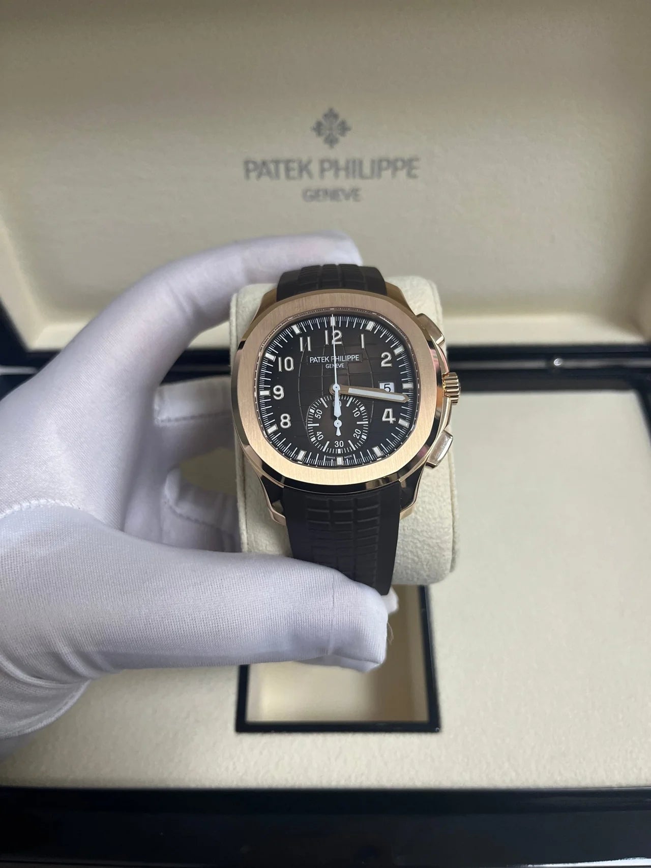 Patek Philippe Aquanaut crono oro rosè