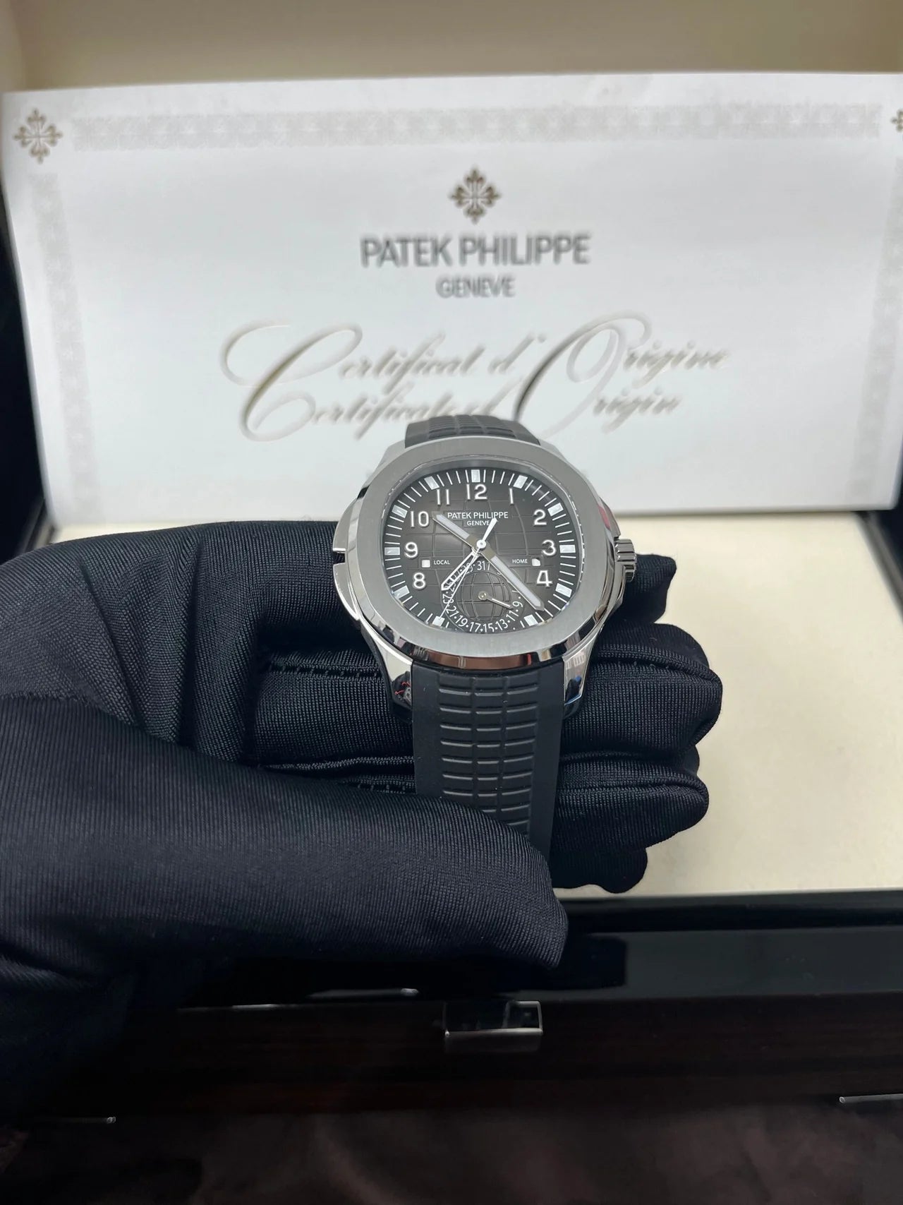 Patek Aquanaut nero