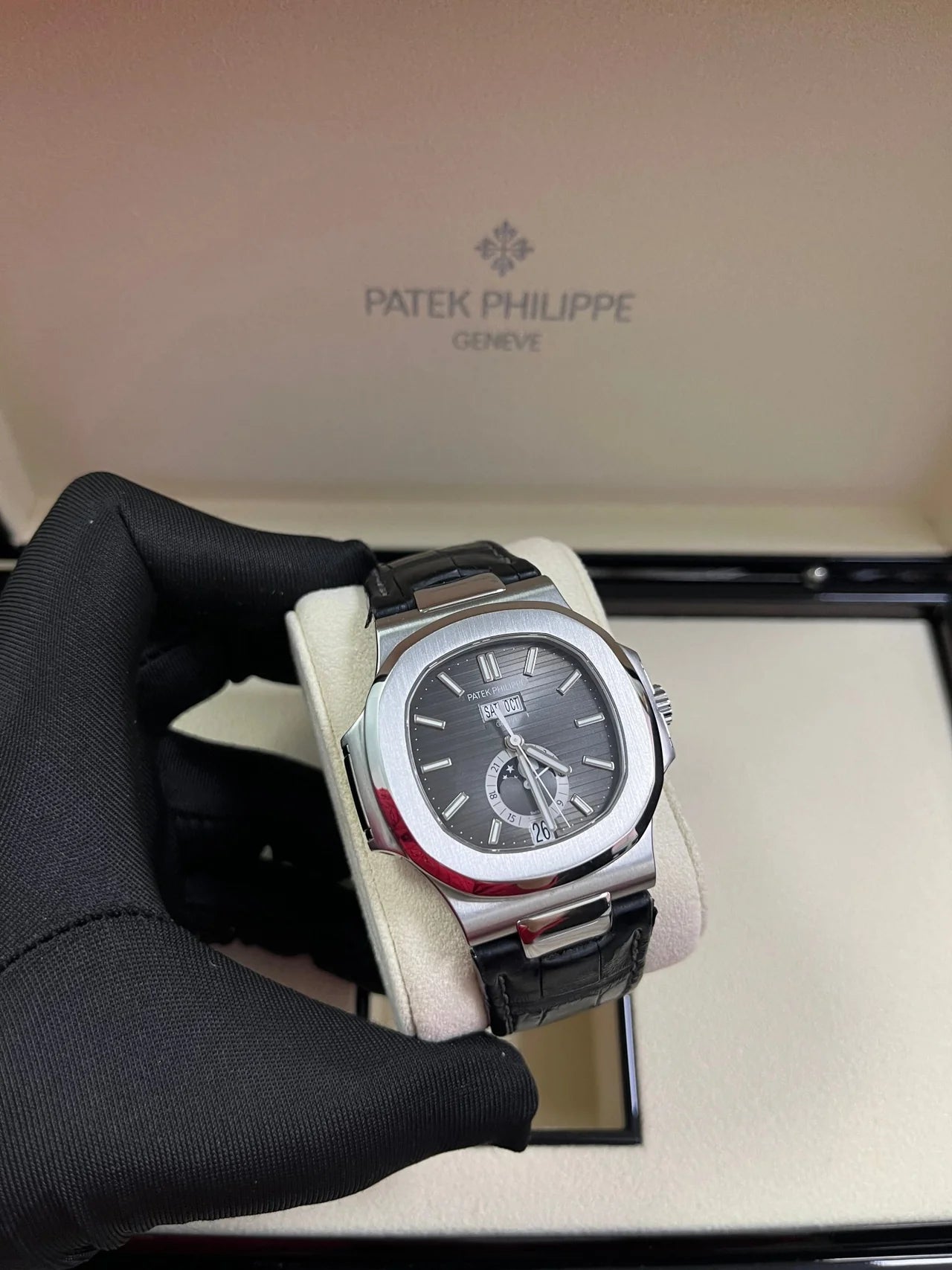 Patek philippe Nautilus pelle