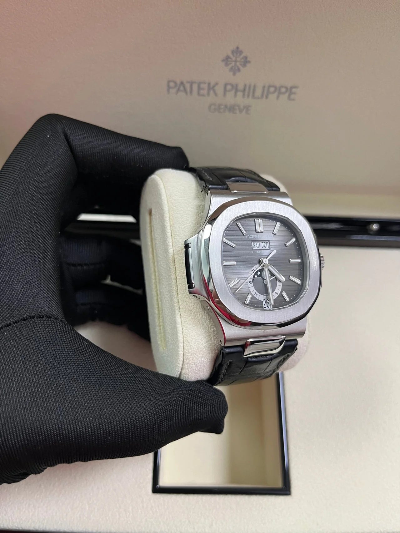 Patek philippe Nautilus pelle