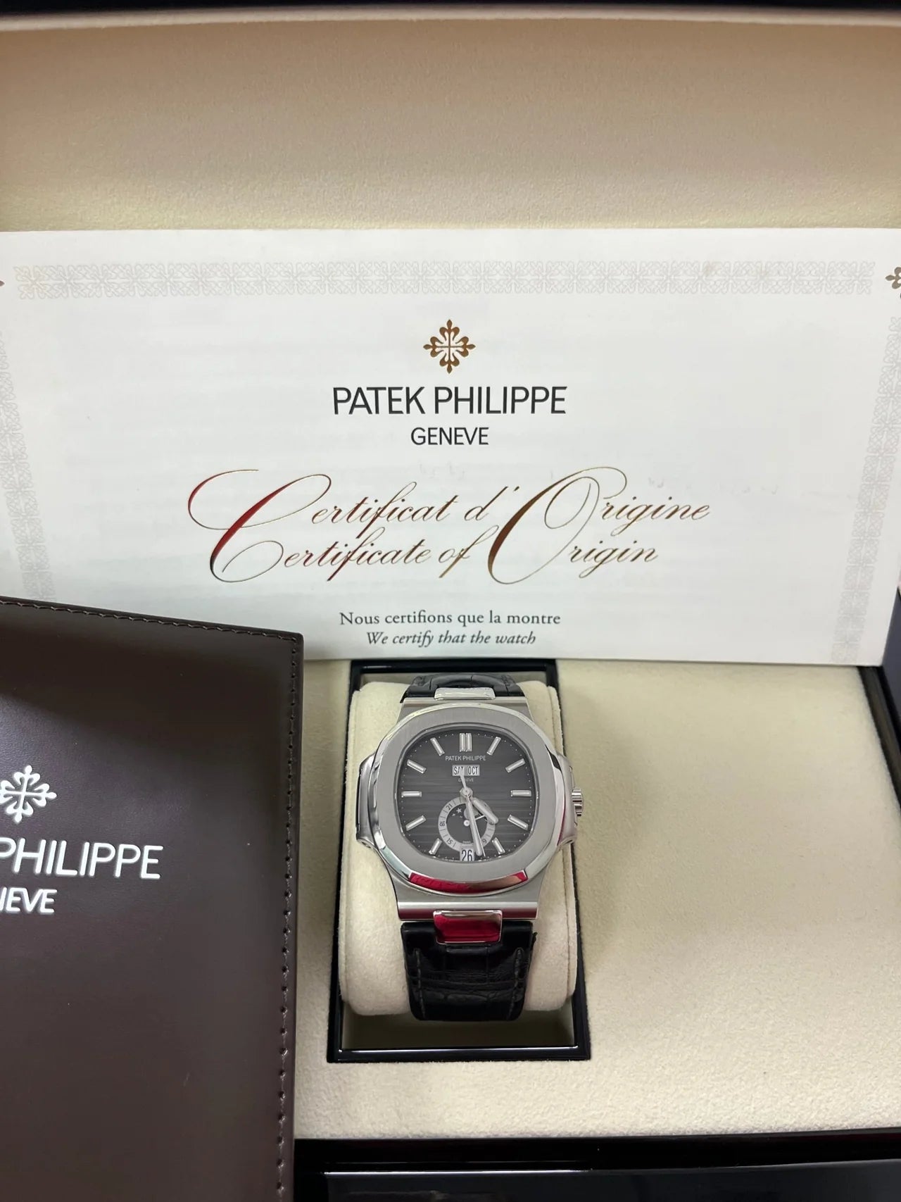 Patek philippe Nautilus pelle