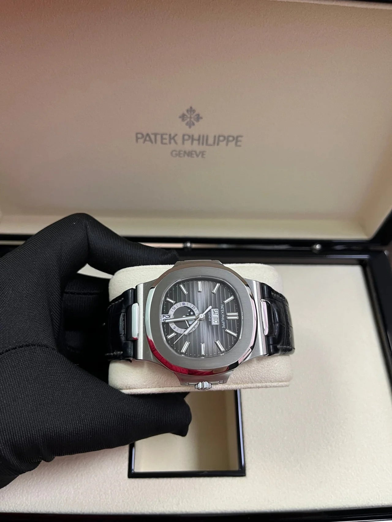 Patek philippe Nautilus pelle