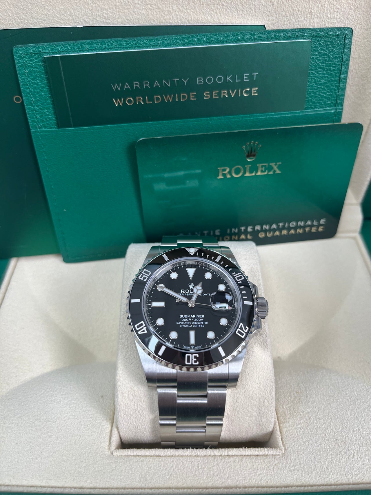 Submariner 41mm Date  Black Dial
