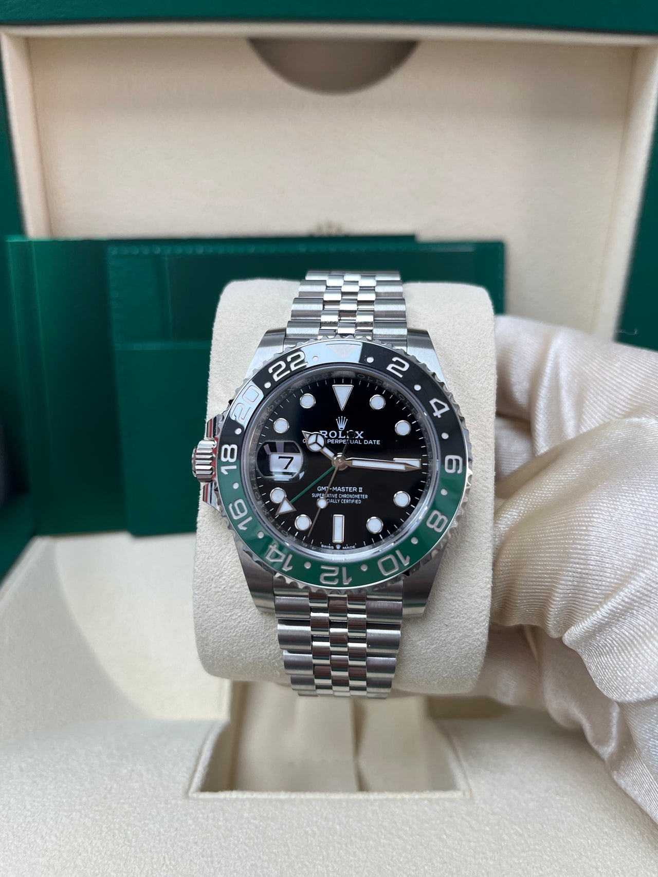 GMT-Master II Green And Black "SPRITE"