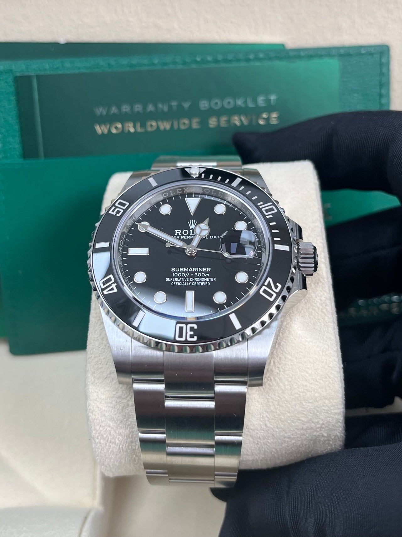Submariner 41mm Date  Black Dial