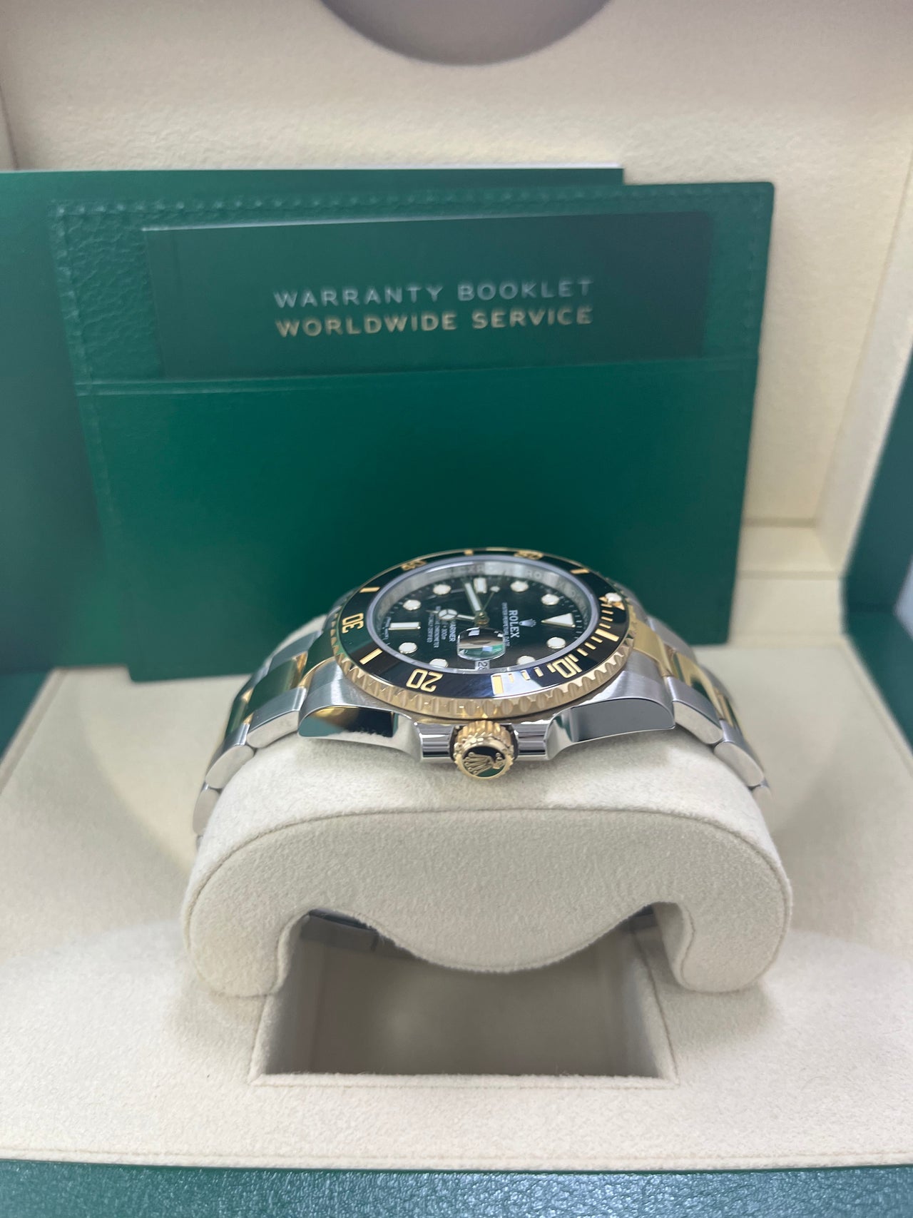 Submariner Date Yellow Gold/Steel Black Dial