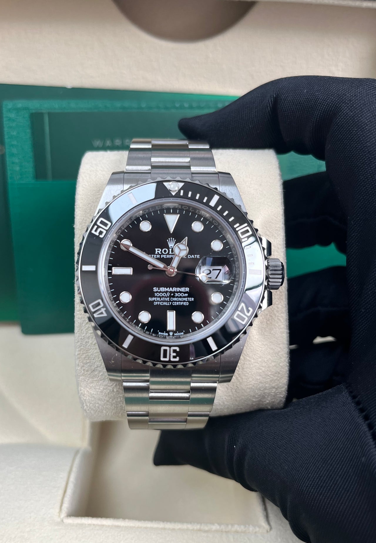 Submariner 41mm Date  Black Dial