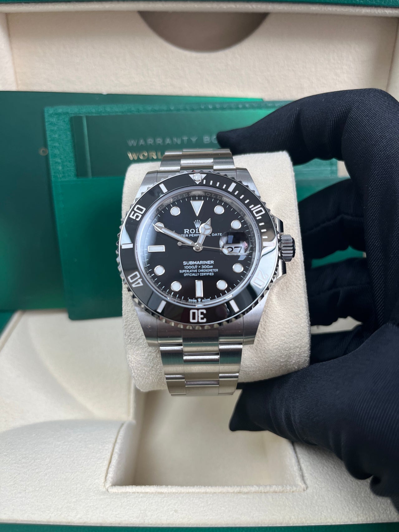 Submariner 41mm Date  Black Dial