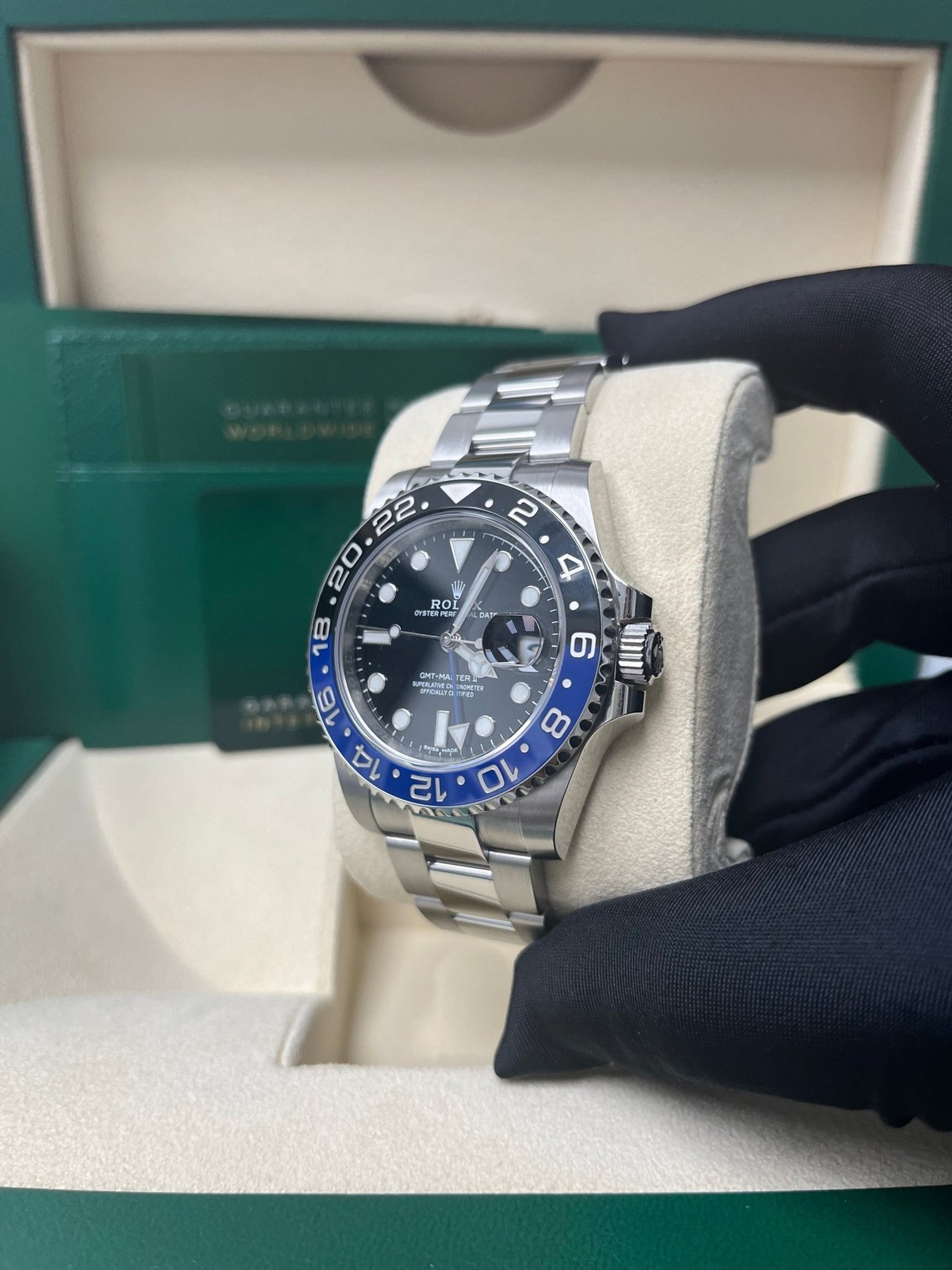 GMT-Master II 40 - Black and Blue Batman