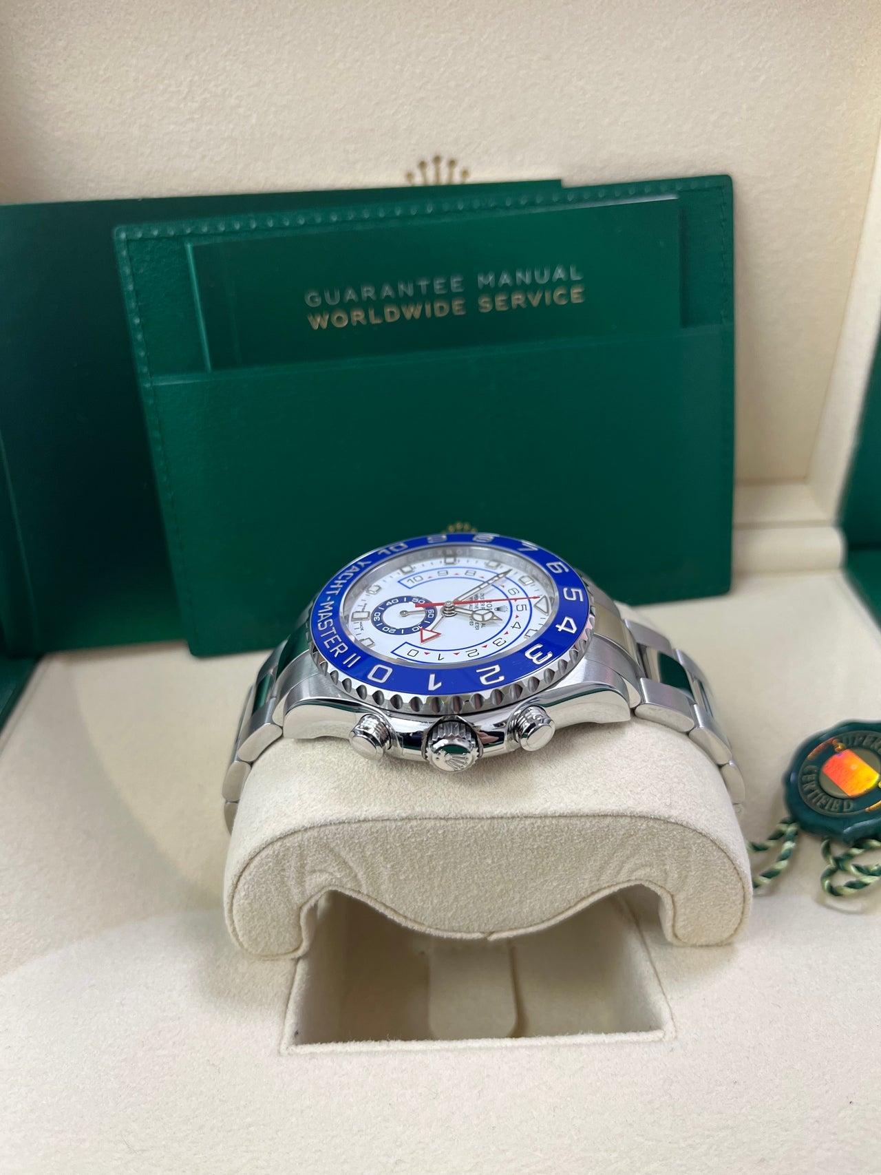 Yacht-Master II - Matte White Mercedes Dial