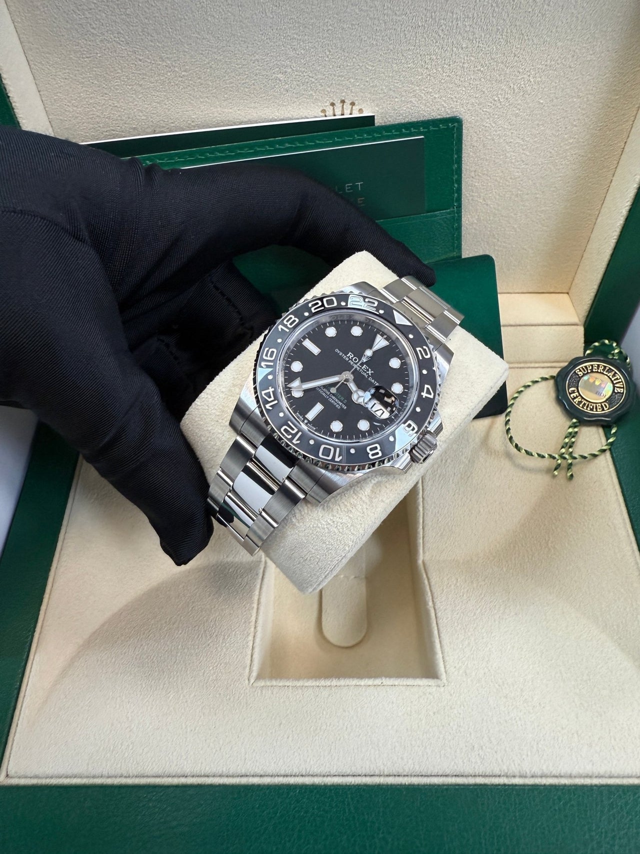 GMT-Master II Black Grey Oyster "Bruce Wayne"