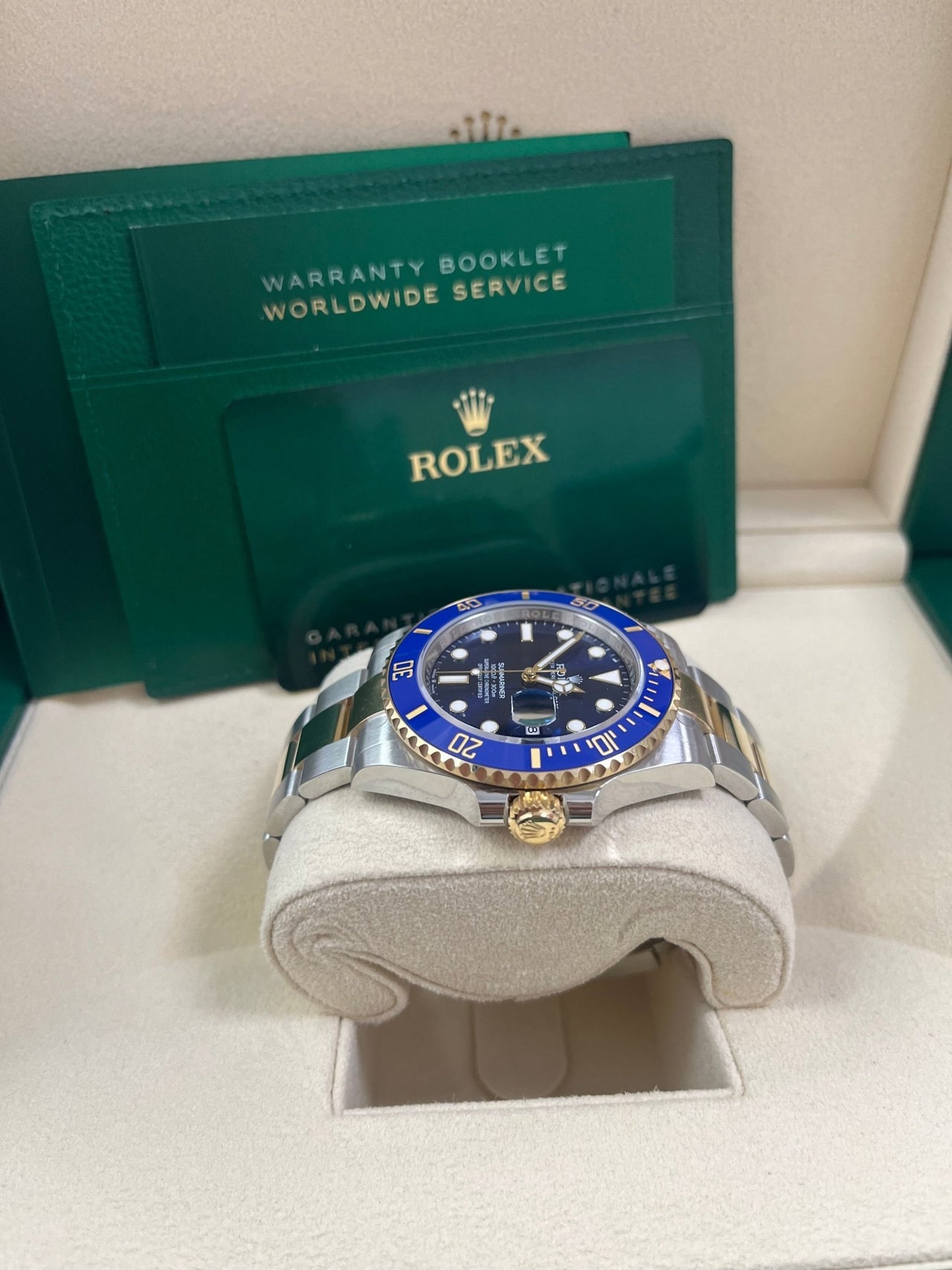 Submariner Yellow Gold  - Blue Dial