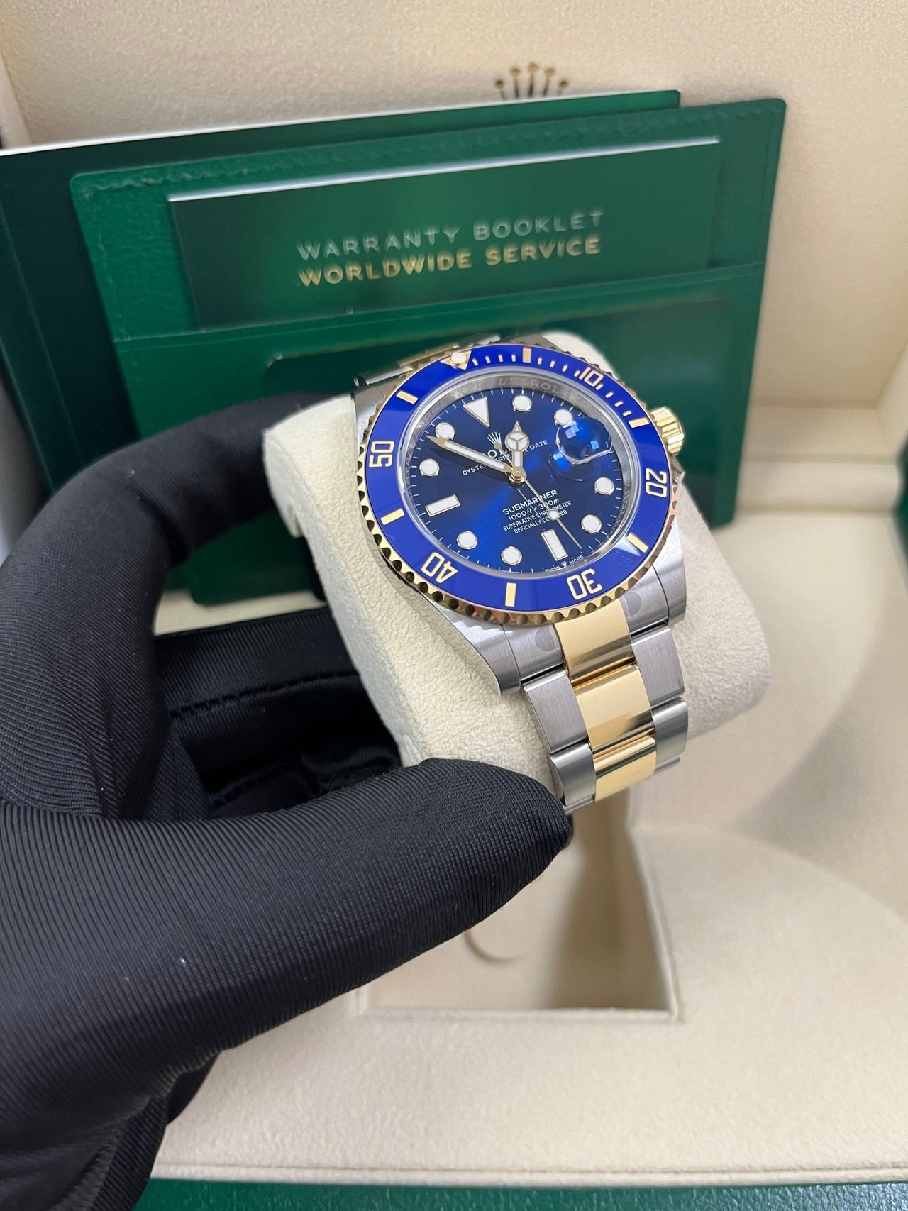 Submariner Yellow Gold  - Blue Dial