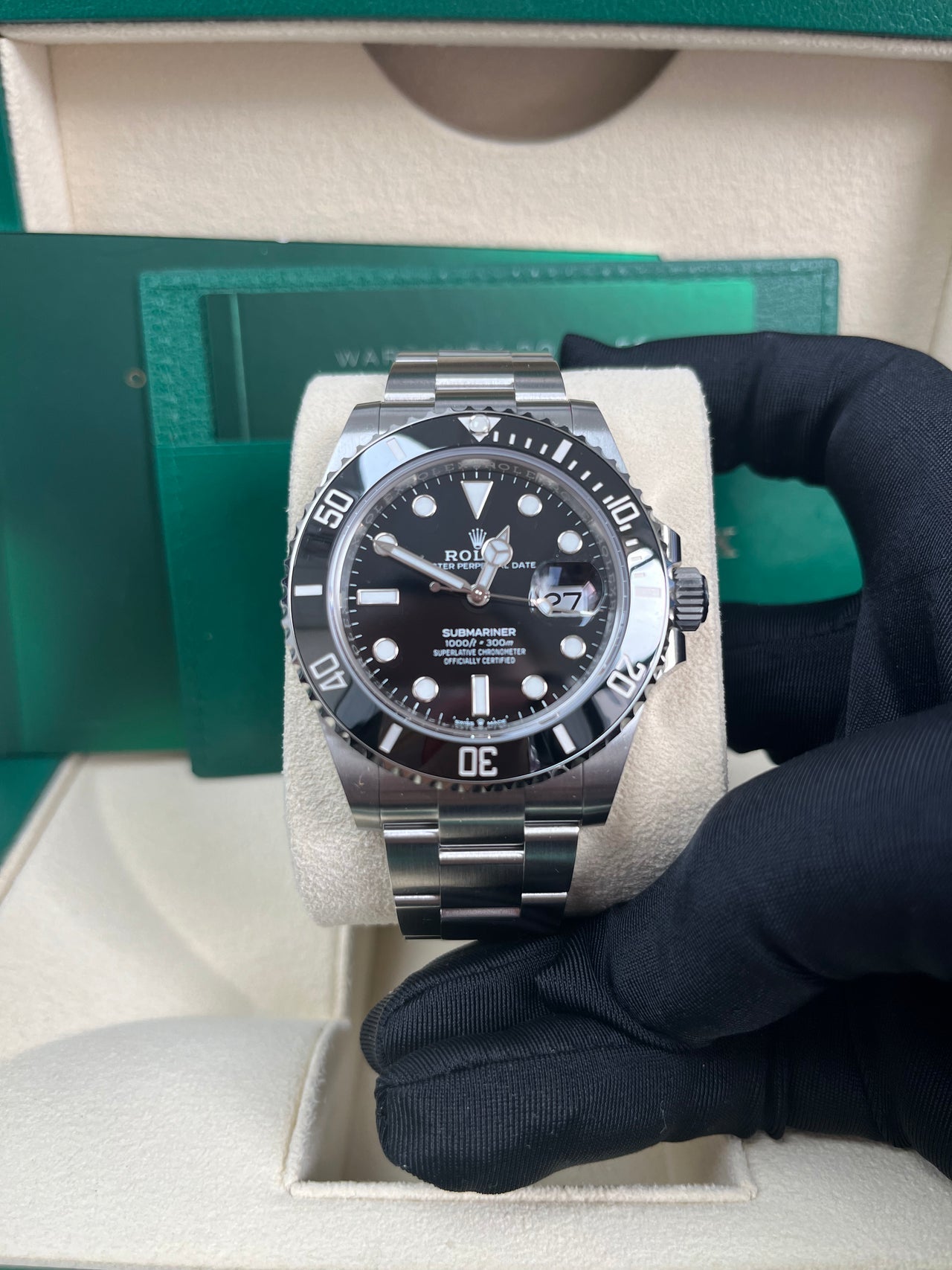 Submariner 41mm Date  Black Dial