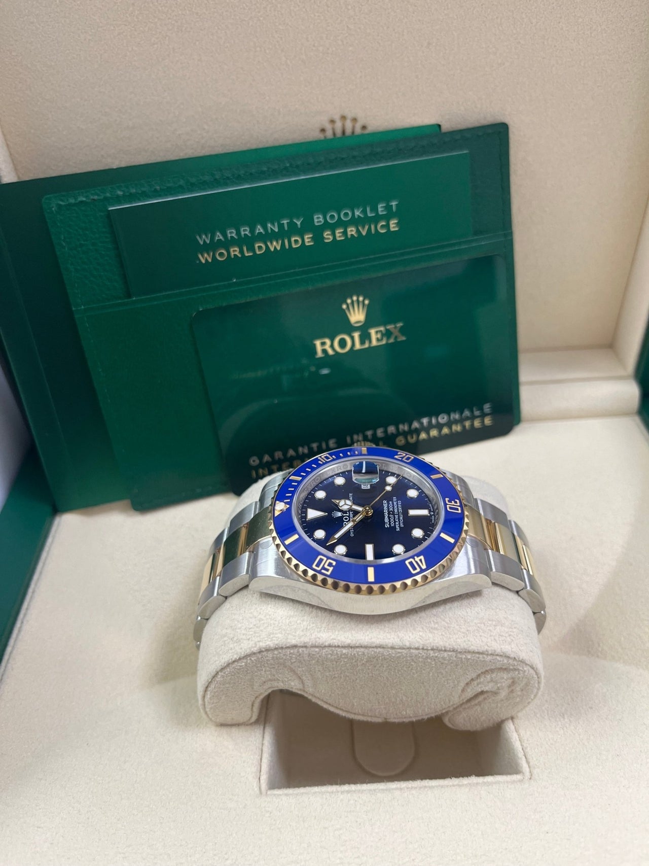 Submariner Yellow Gold  - Blue Dial