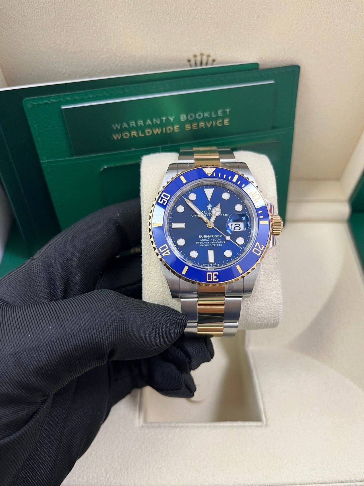 Submariner Yellow Gold  - Blue Dial