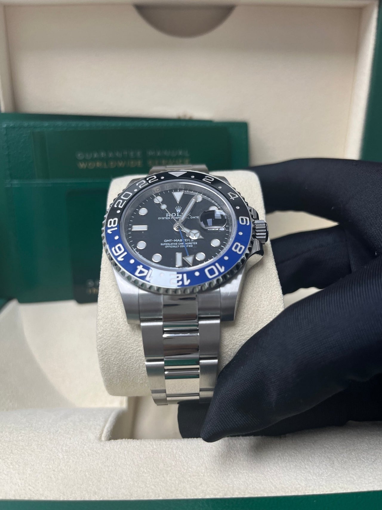 GMT-Master II 40 - Black and Blue Batman