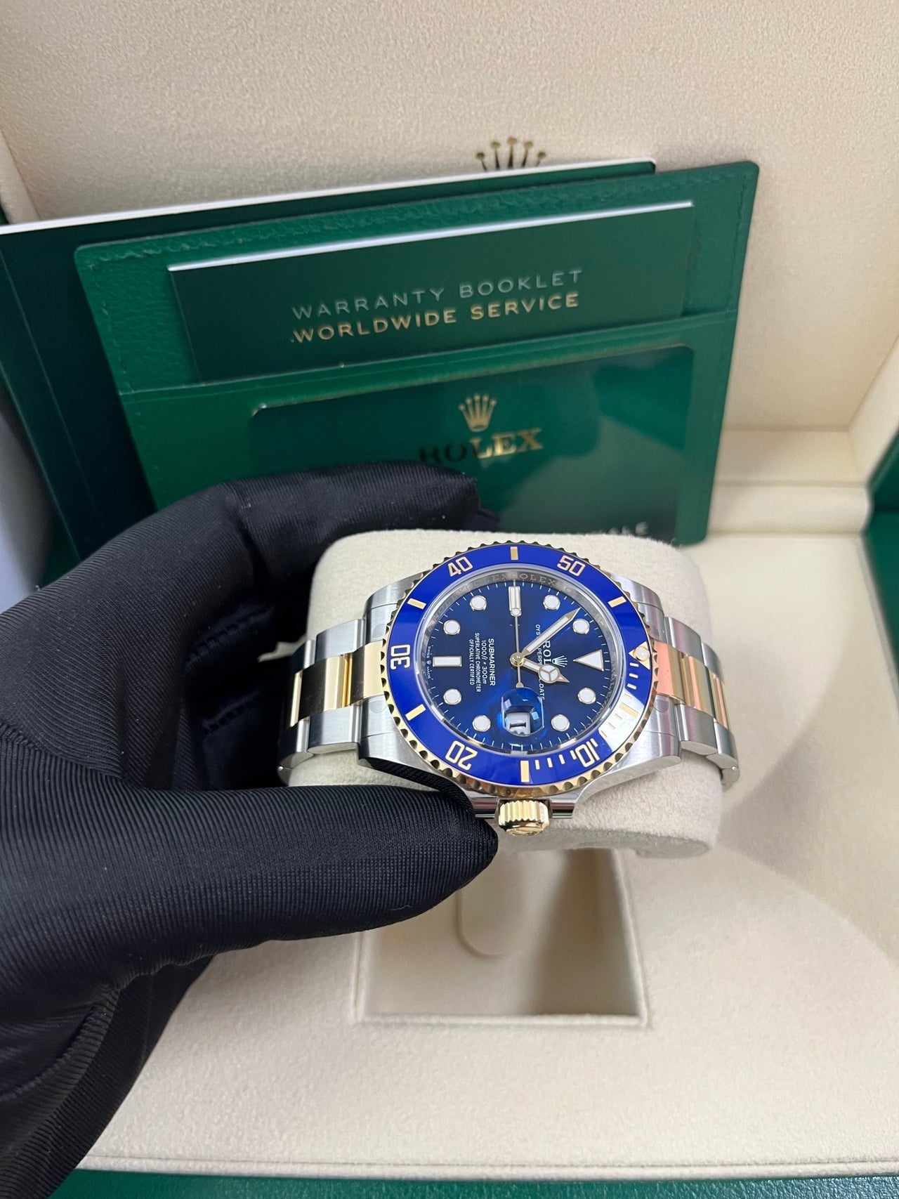 Submariner Yellow Gold  - Blue Dial