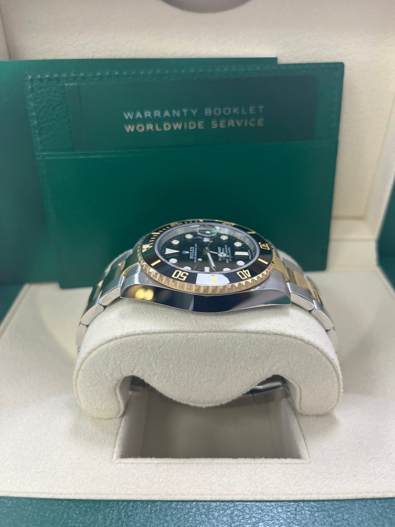 Submariner Date Yellow Gold/Steel Black Dial